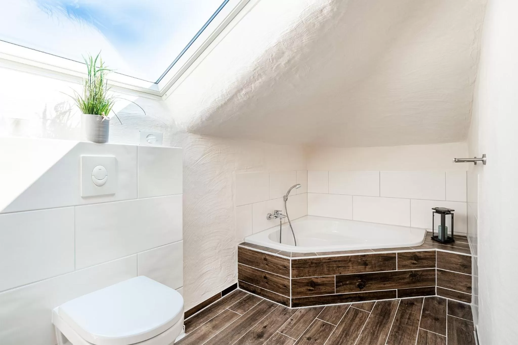 Toilet in Villa Moorstern am Badesee Tannenhausen