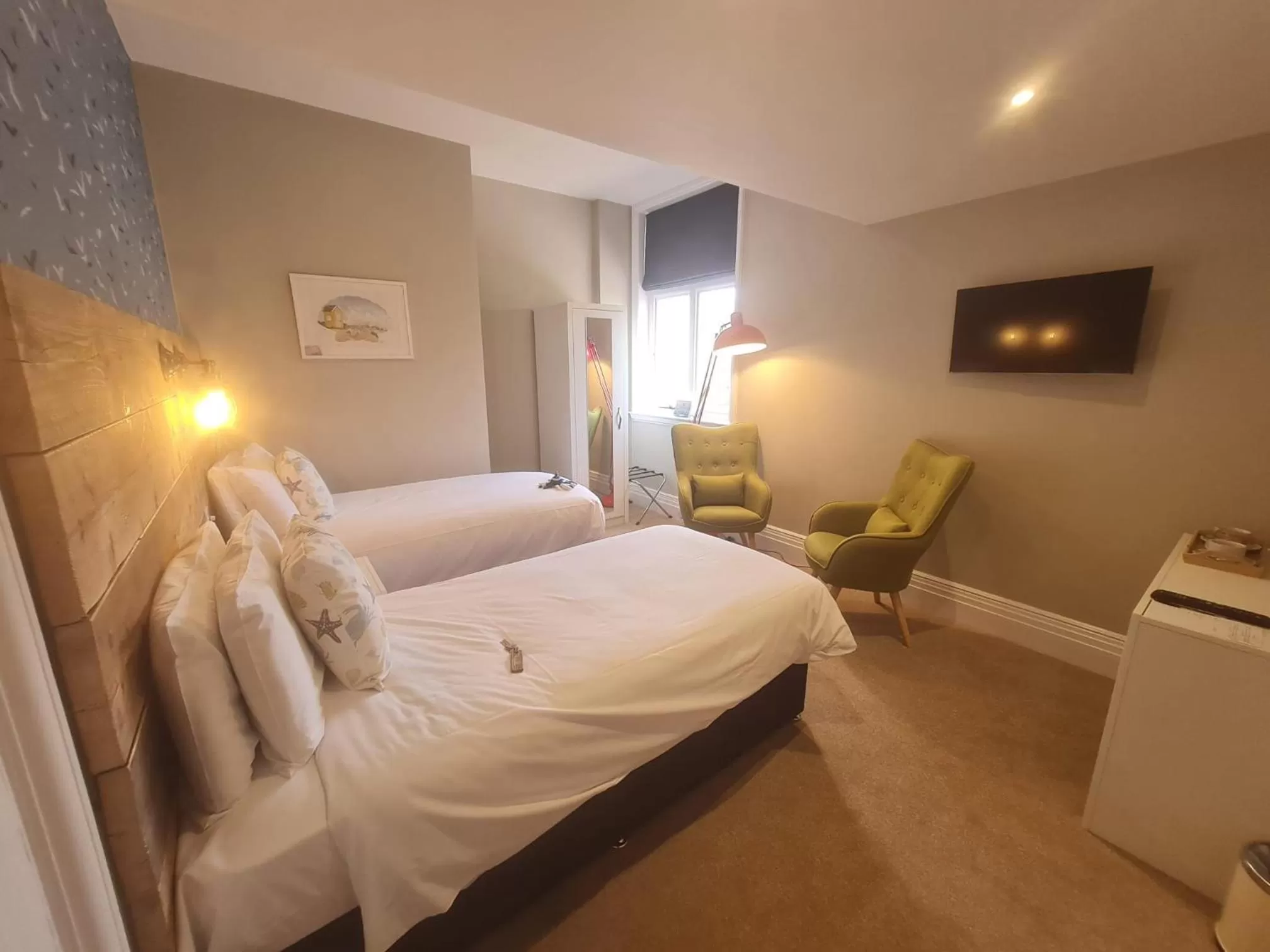 Bed in The Randolph Hotel