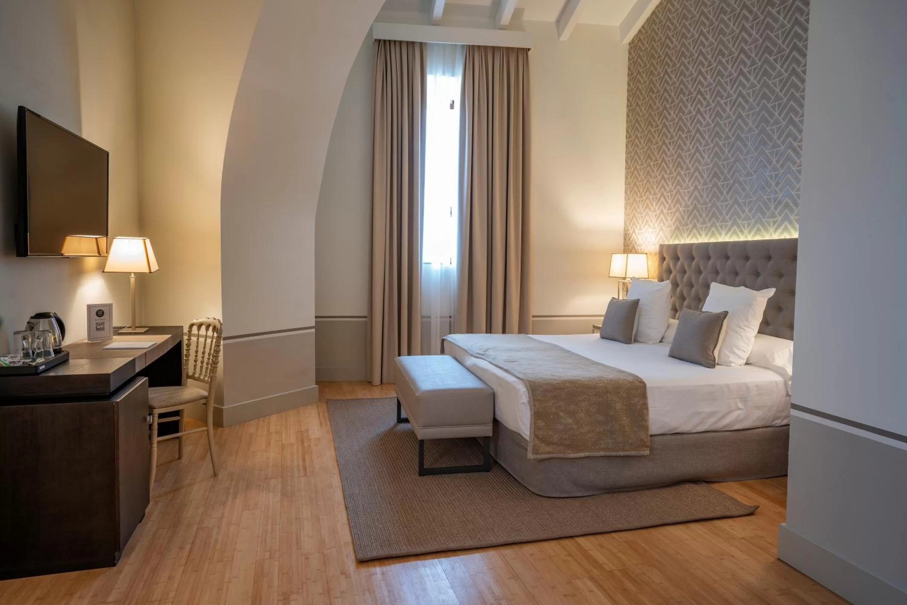 Bed in Hospes Palacio de Arenales & Spa