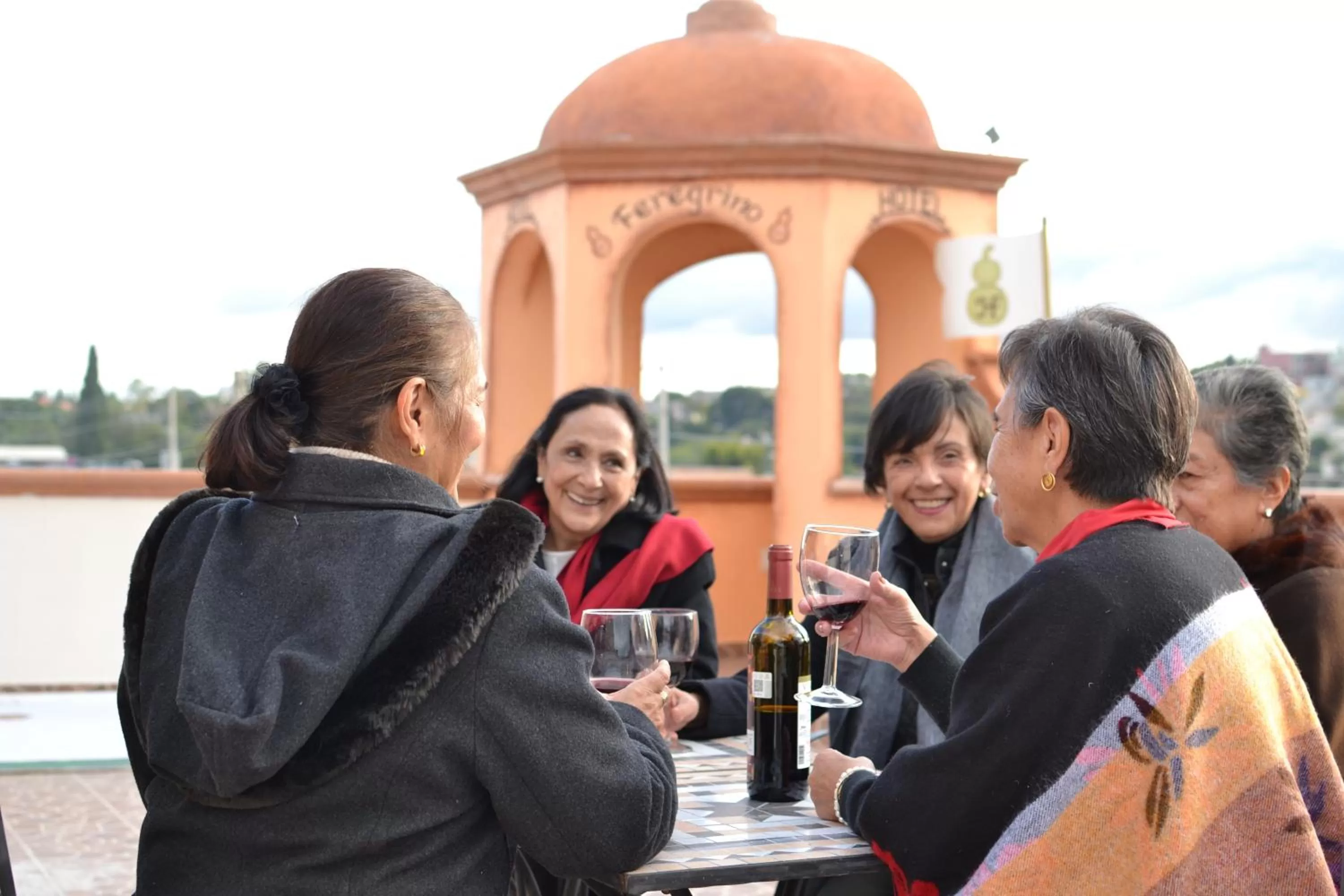 Balcony/Terrace, Guests in Hotel Feregrino