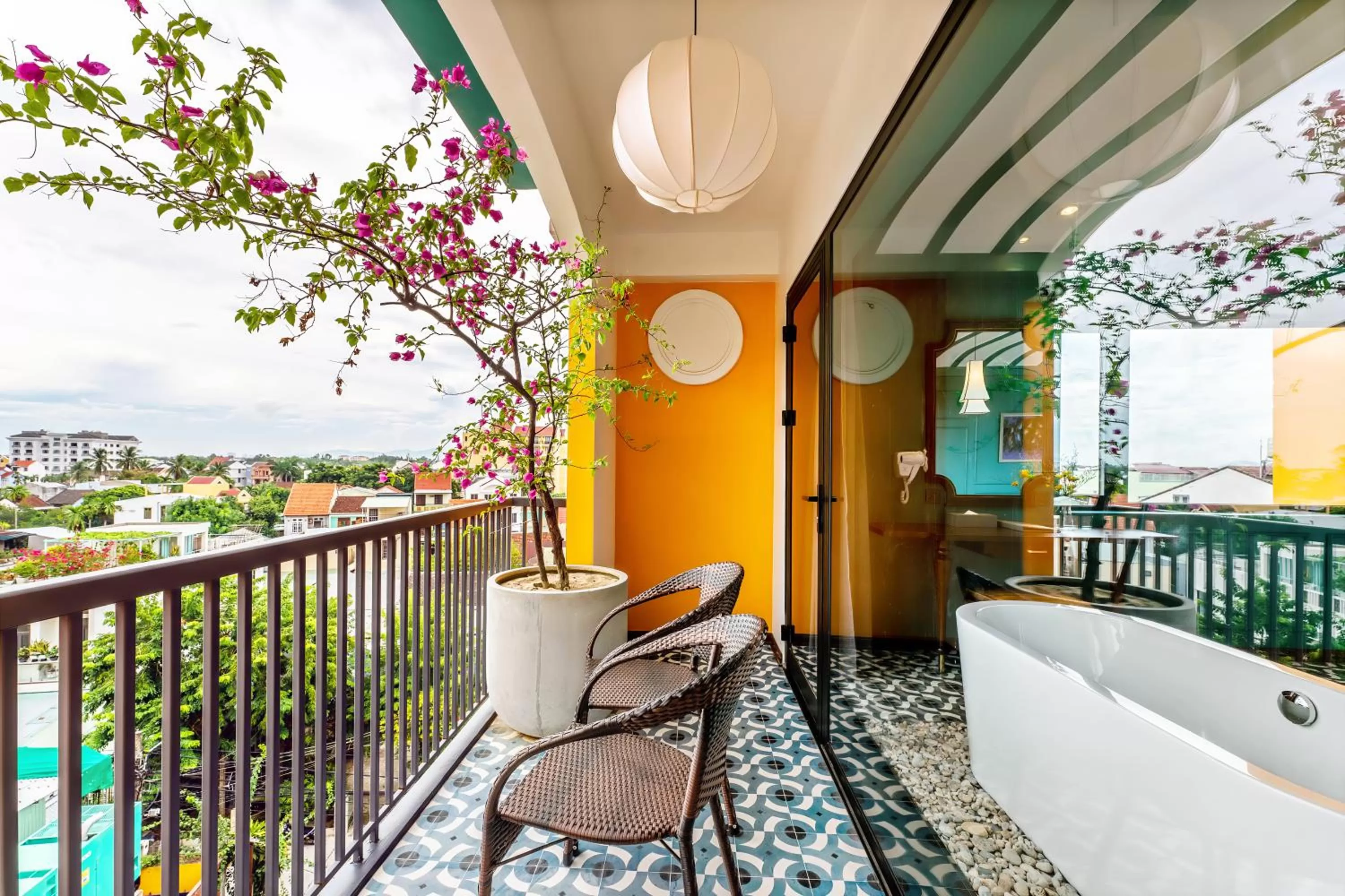 Balcony/Terrace in Son Hoi An Boutique Hotel & Spa