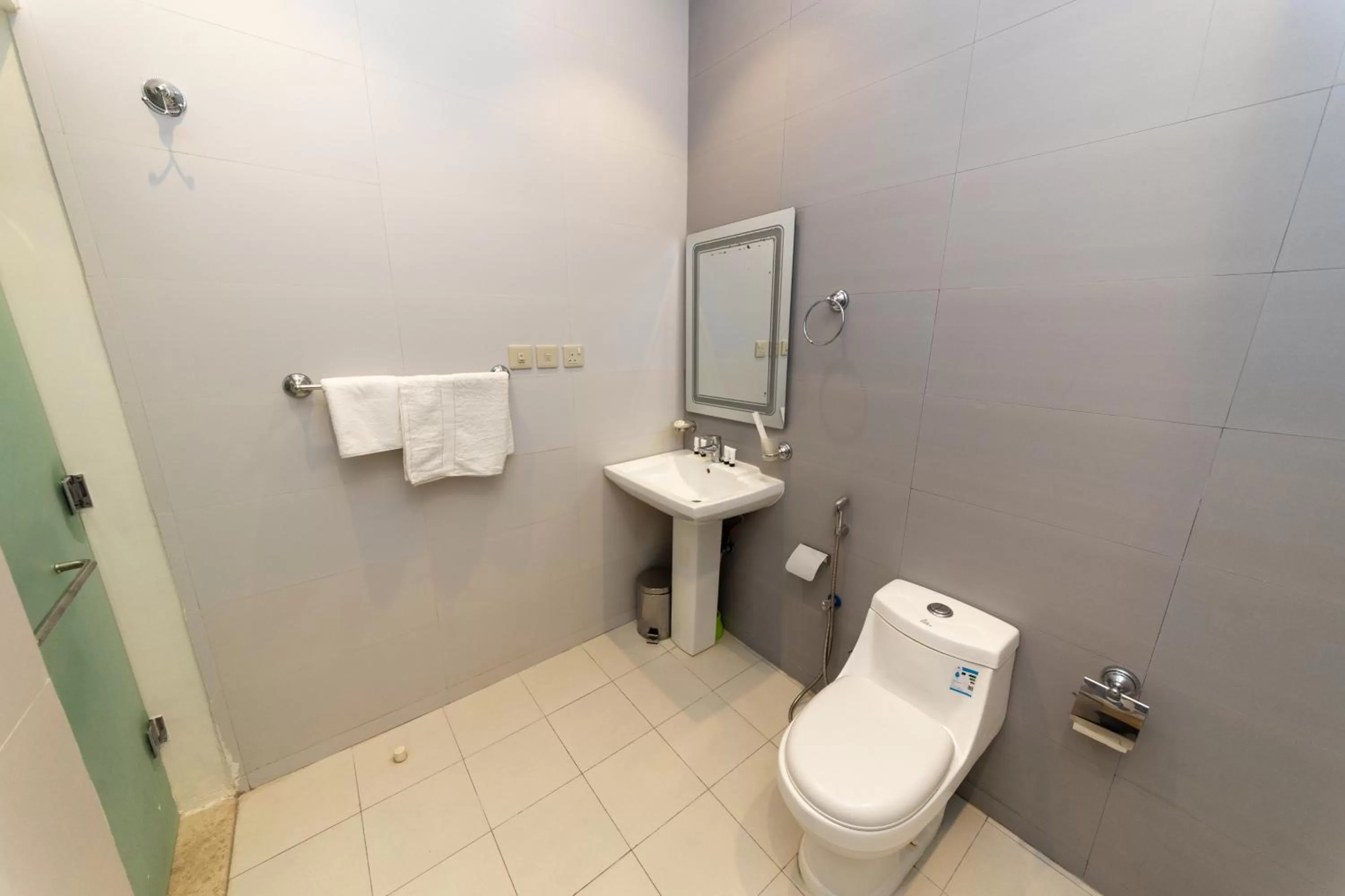 Shower in Admire Apart' Hotel