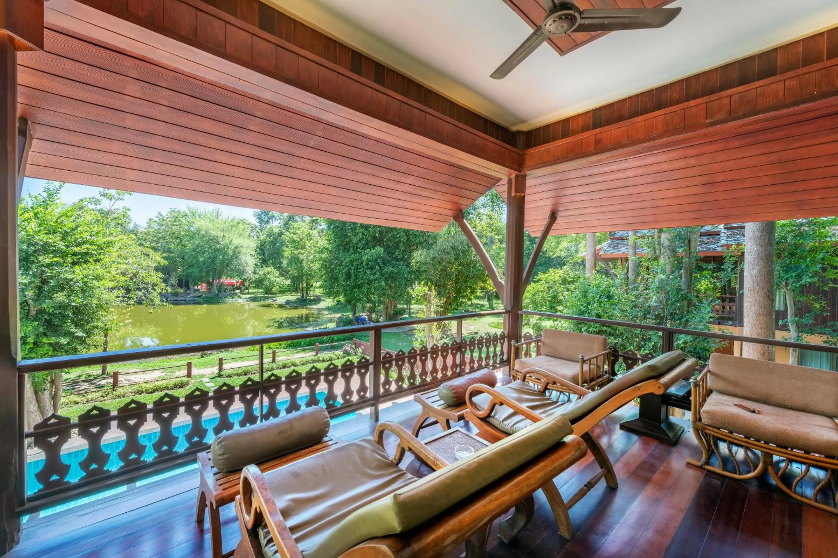 Balcony/Terrace in Vana Varin Resort