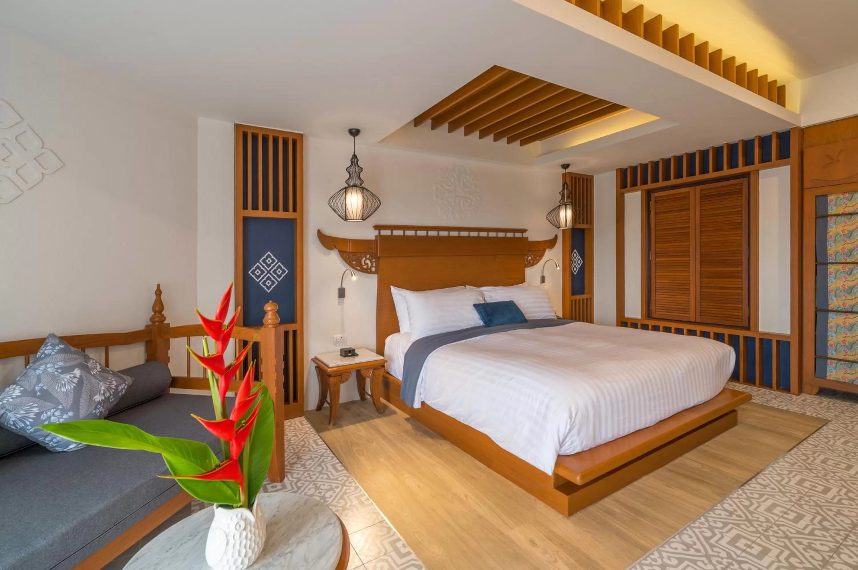 Bed in Aonang Princeville Villa Resort & Spa - GHA WellHotel-Halal Certified, Krabi, Thailand
