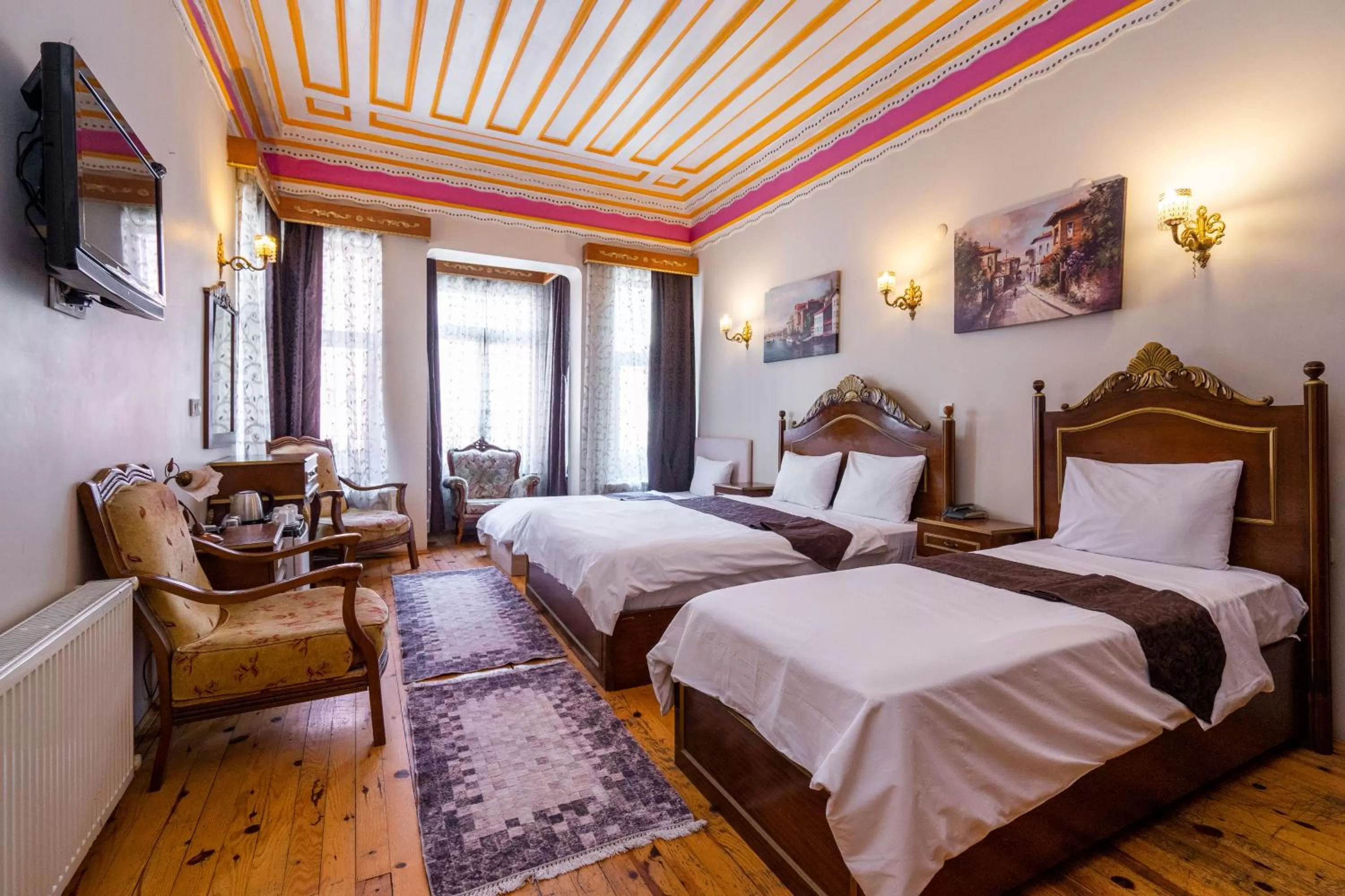 Bed in Hotel Gedikpasa Family