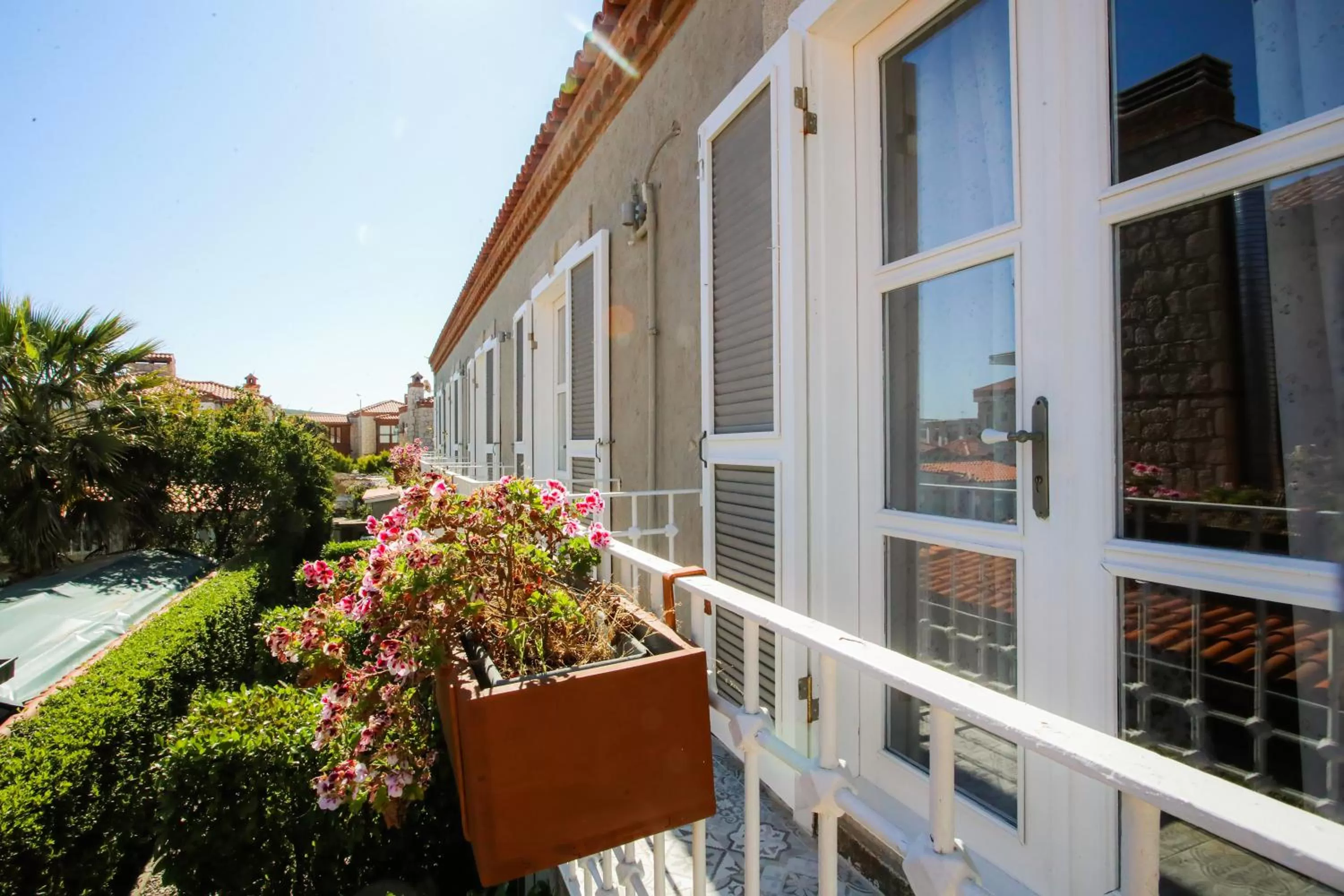Patio, Balcony/Terrace in Cadde 75 Luxury Hotel - Alaçatı
