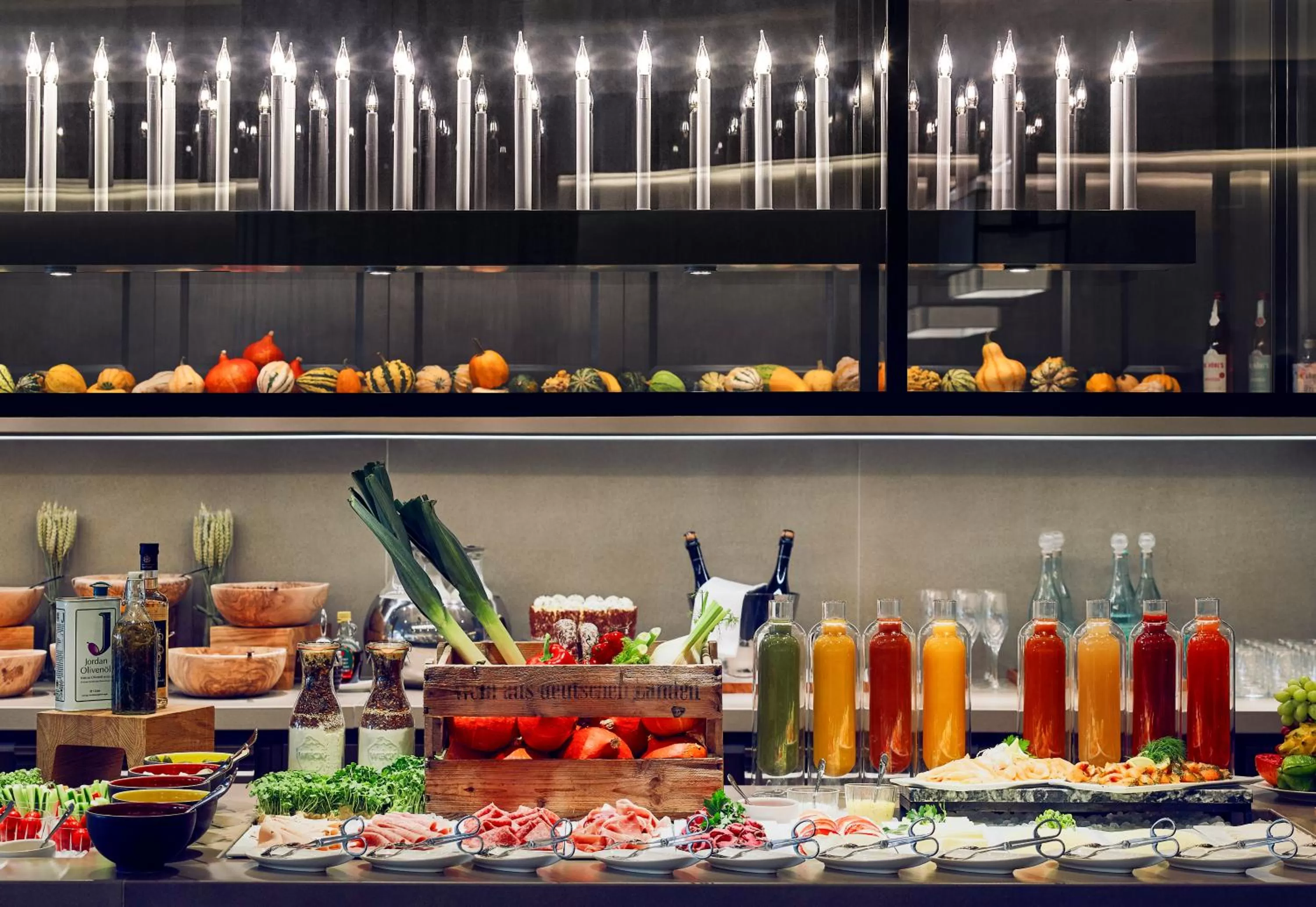 Buffet breakfast in Sofitel Frankfurt Opera