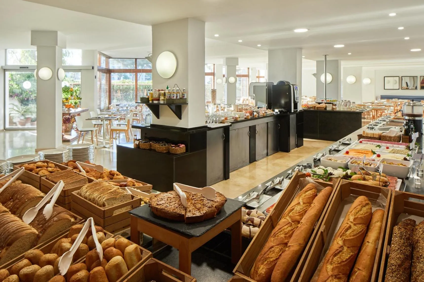 Breakfast in Hotel Tres Torres