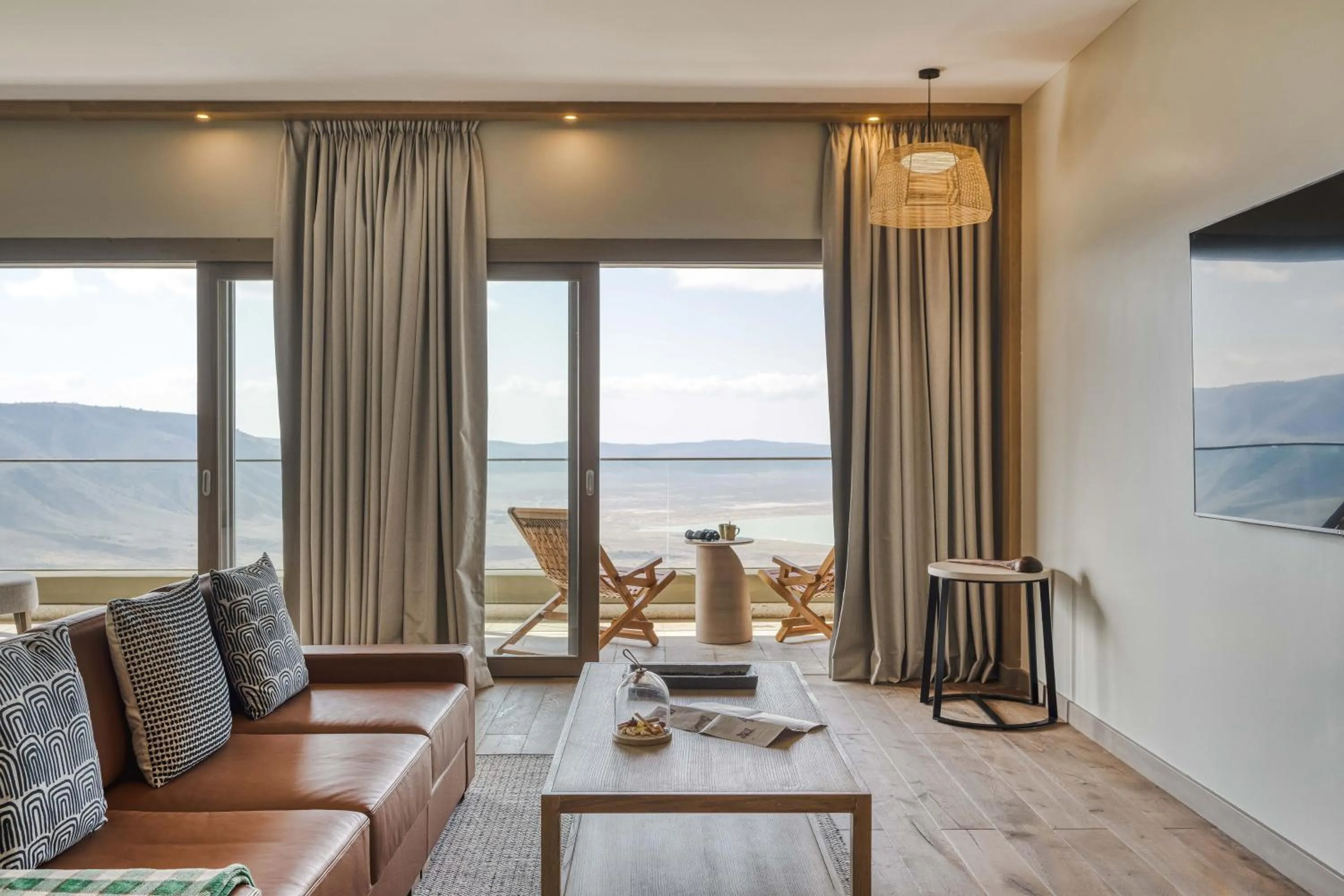 Living room in Ngorongoro Lodge member of Melia Collection - The Leading Hotels of the World
