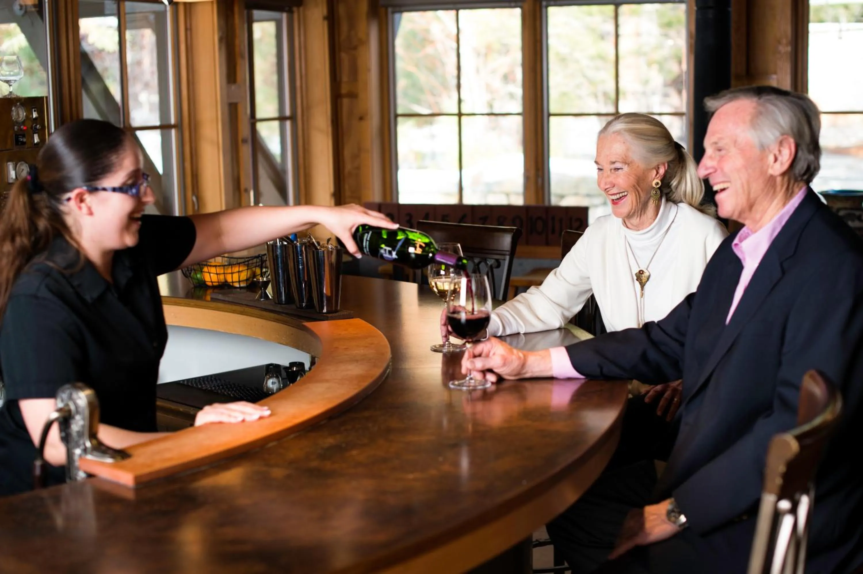 Staff in Sleeping Lady Mountain Resort