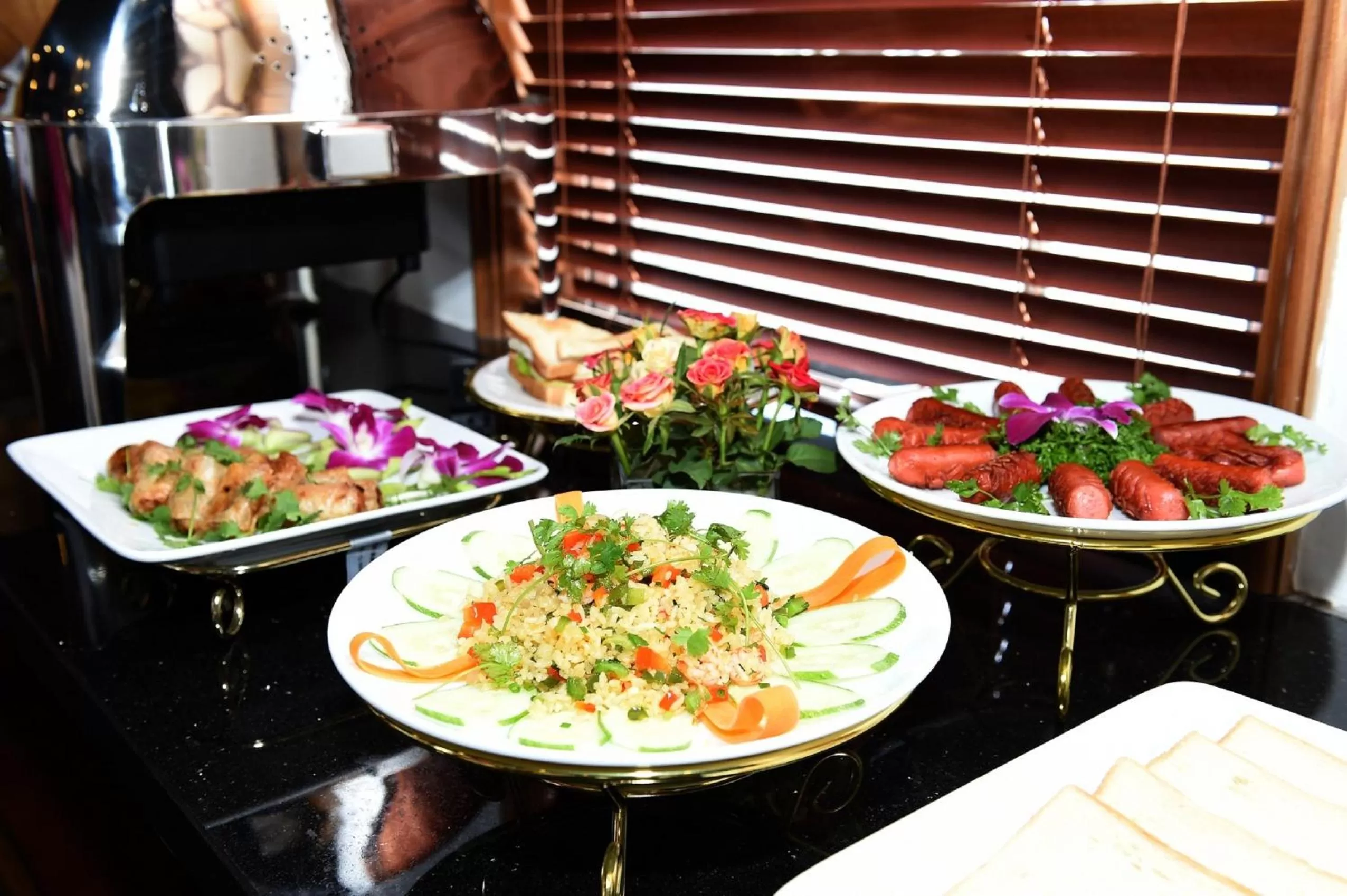 Buffet breakfast in Centre Point Hanoi Hotel