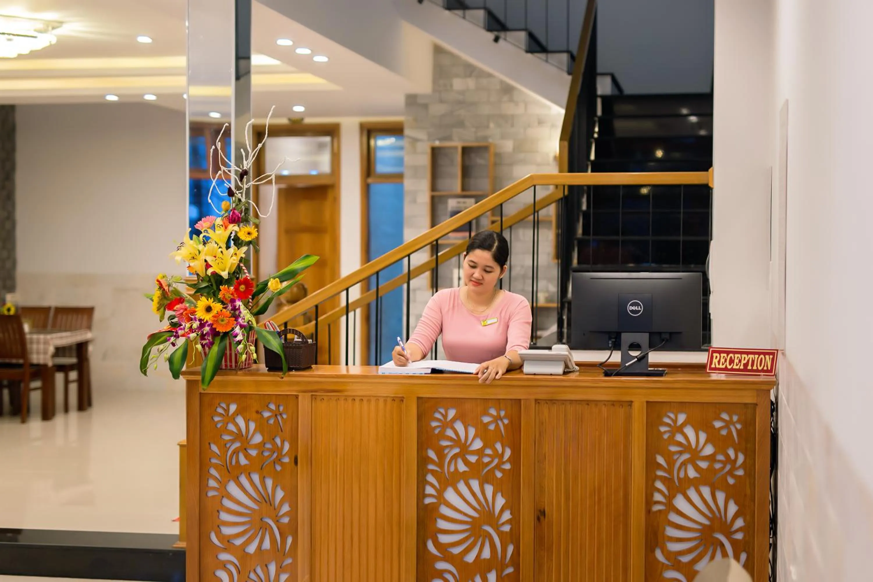Lobby or reception in Hoi An Vi Khoa Villa
