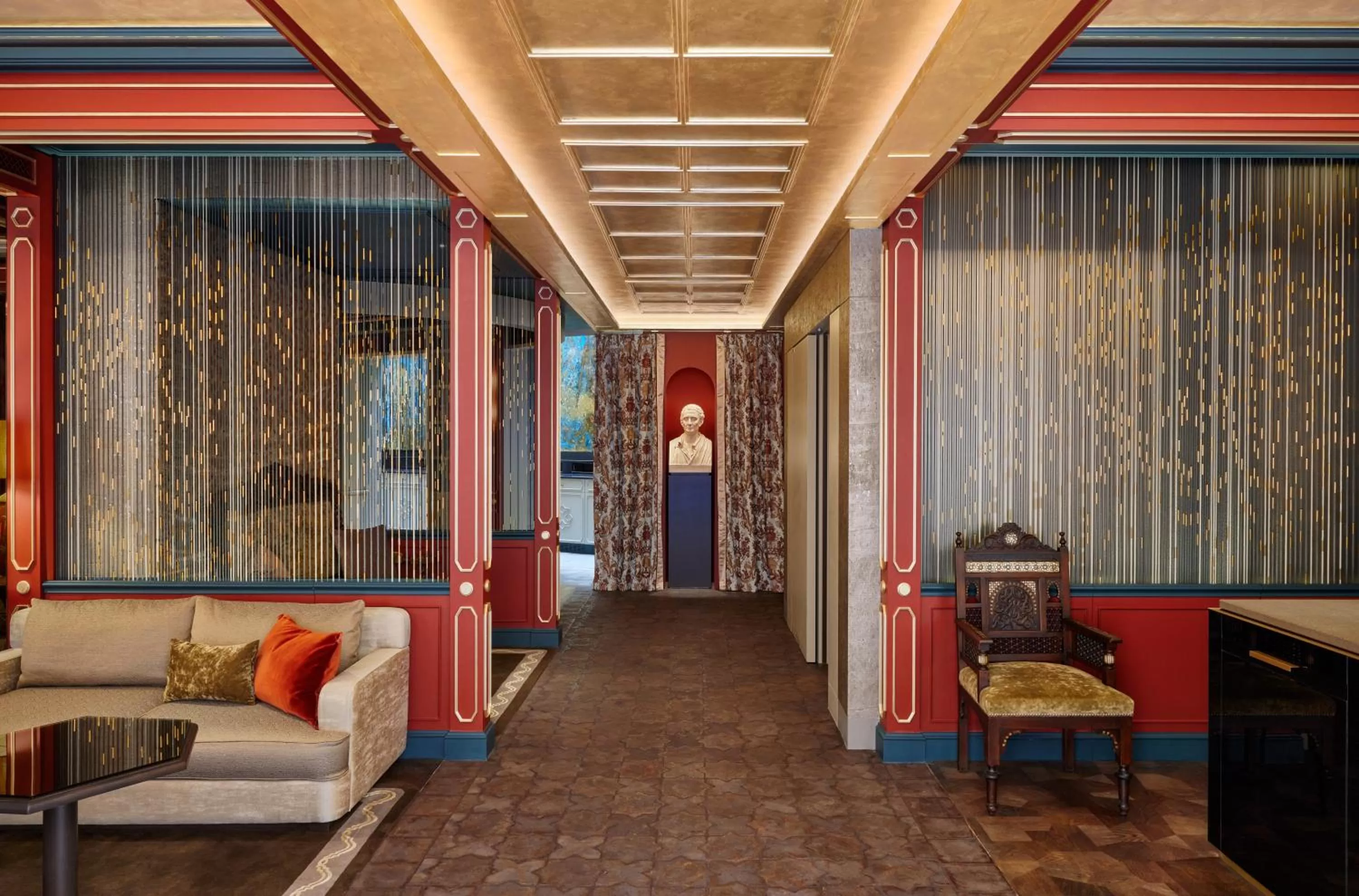 Lobby or reception in Hotel de Montesquieu