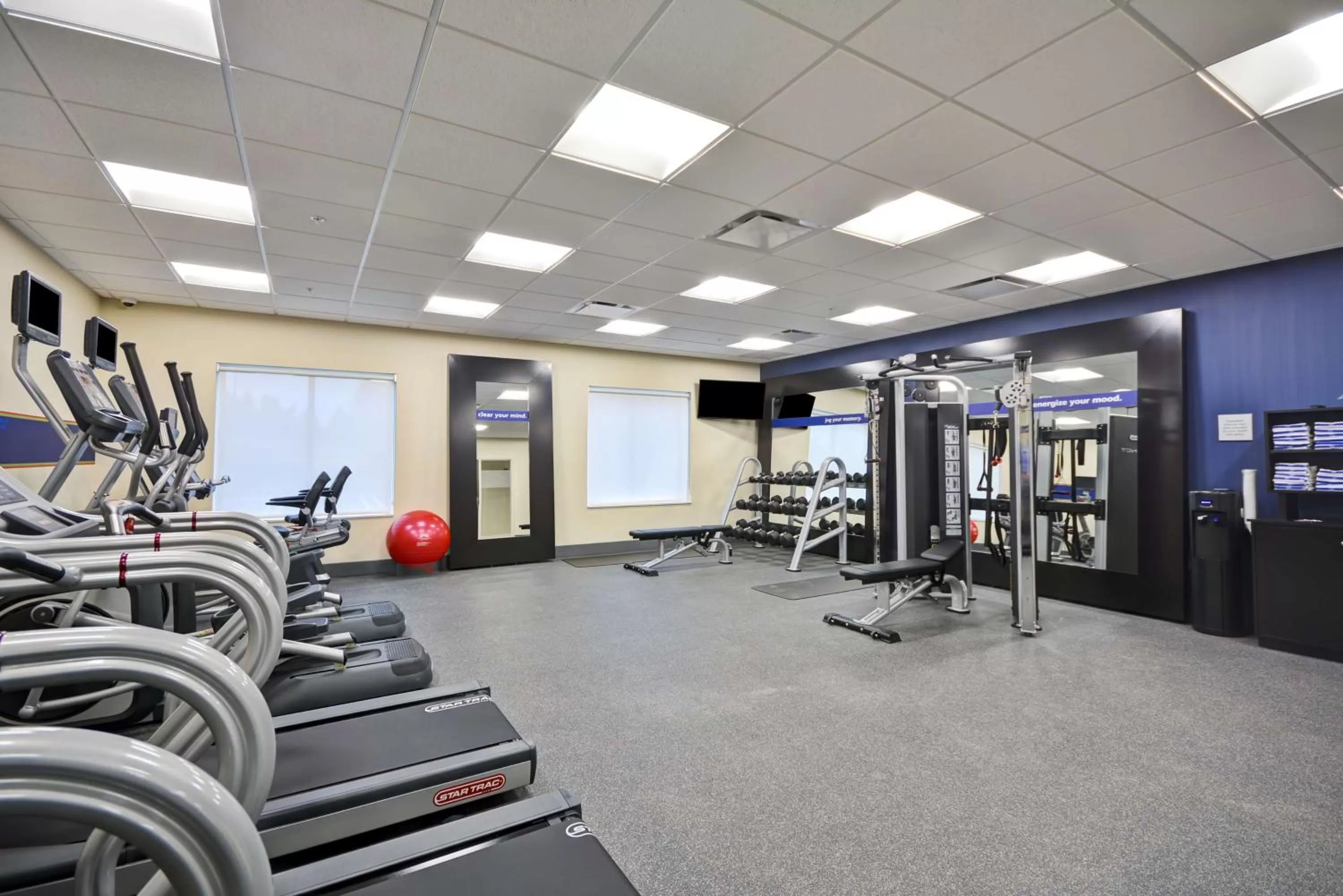 Fitness centre/facilities in Hampton Inn Livonia Detroit