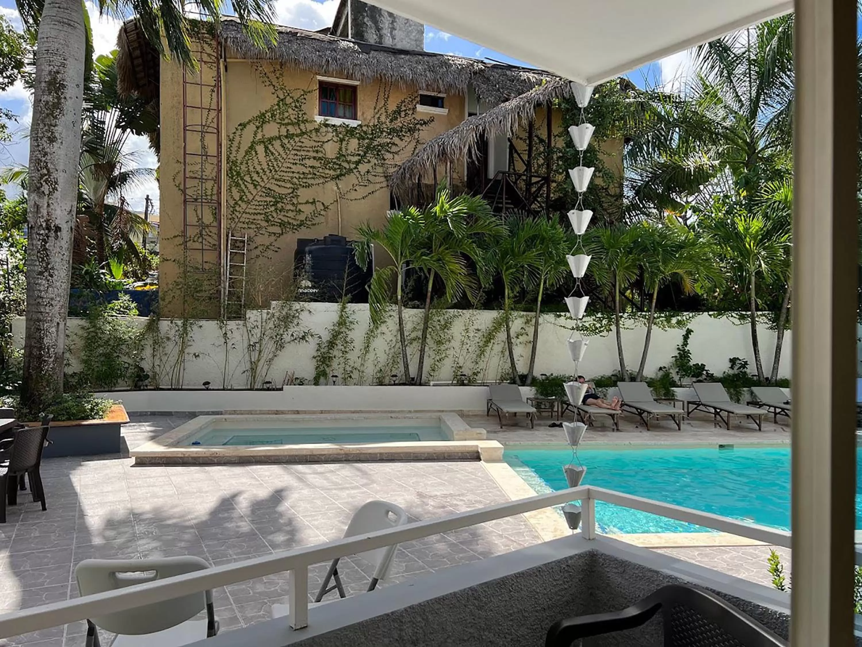 Pool view in Hotel Sea Breeze Sosua