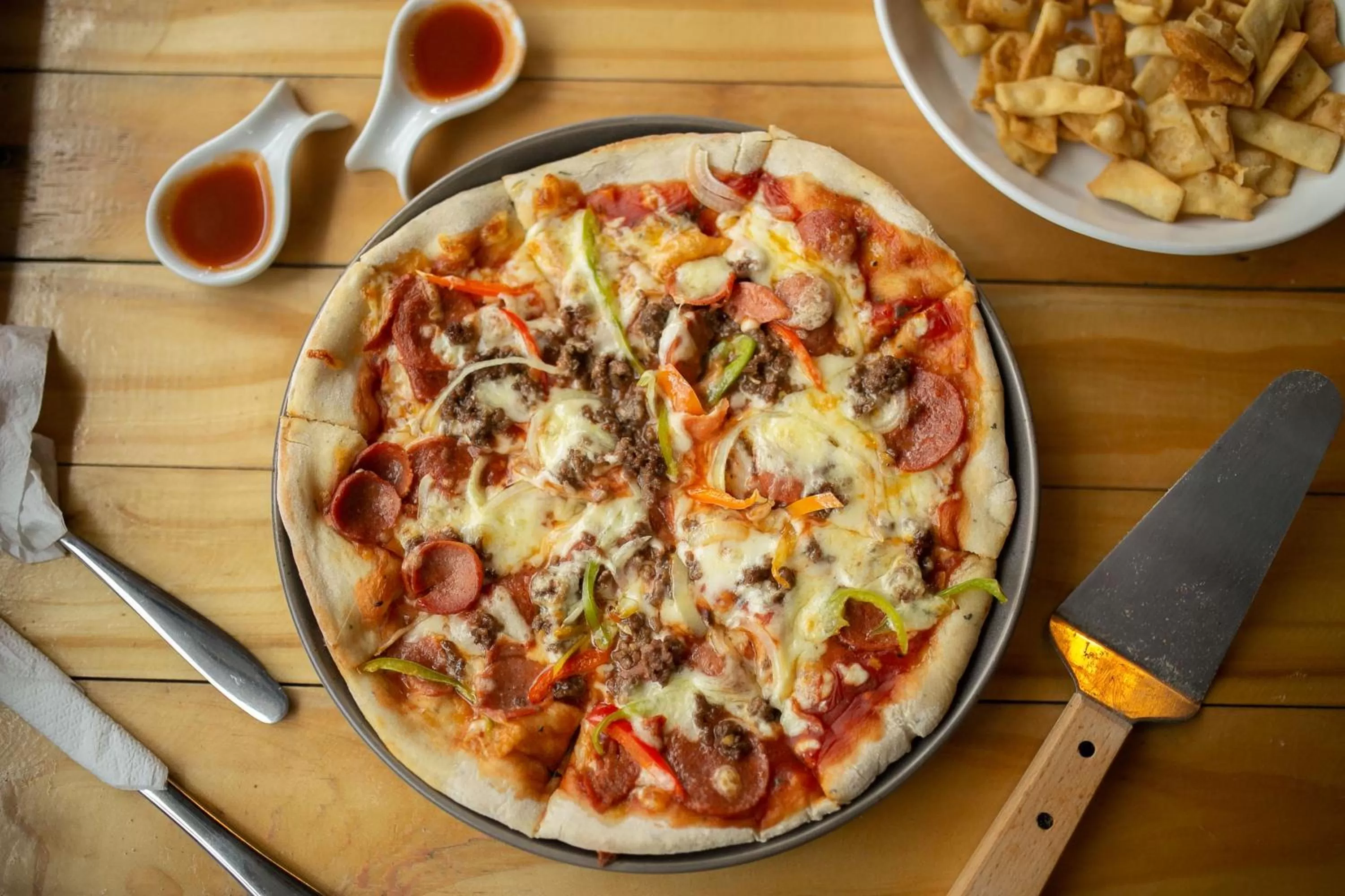 Restaurant/places to eat in HappyNest Hostel Cebu