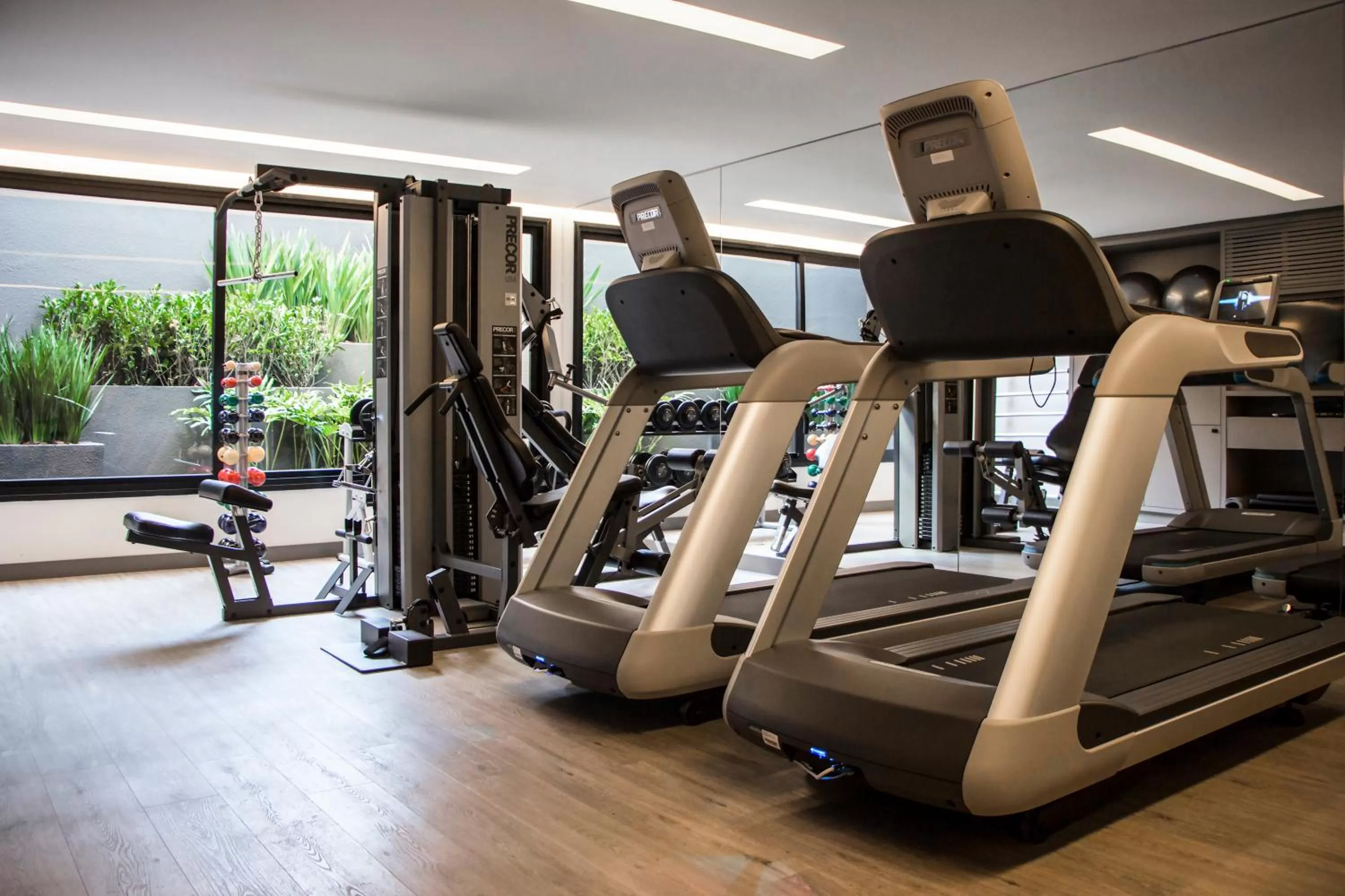 Fitness centre/facilities in Nomaa Hotel