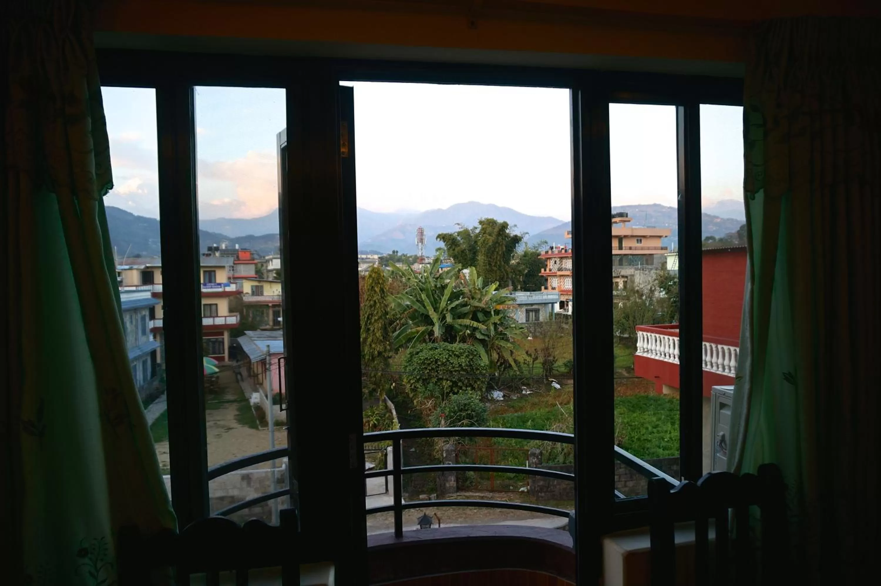 Balcony/Terrace in New Annapurna Guest House