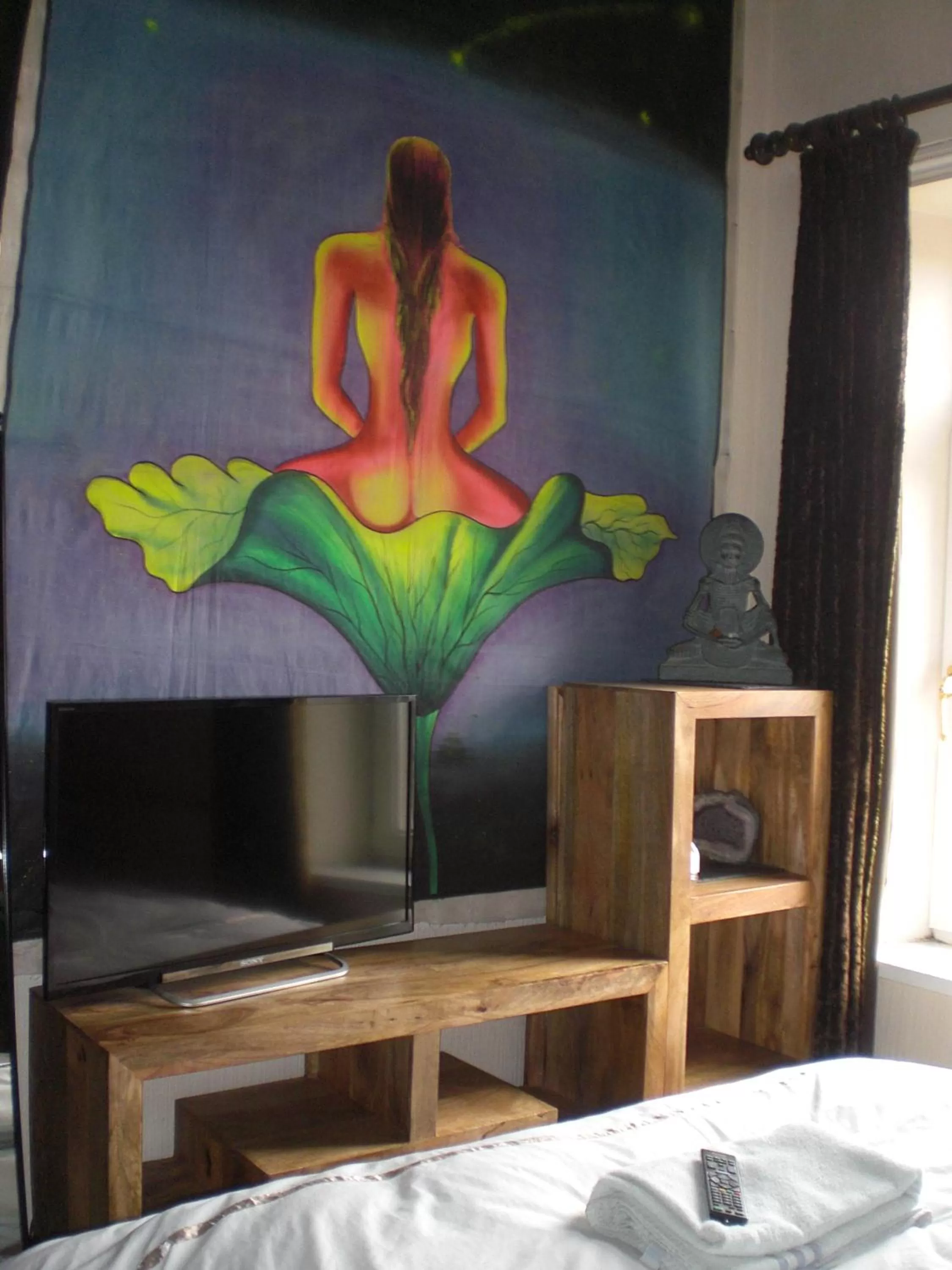 Decorative detail, Bed in Bradford Digs