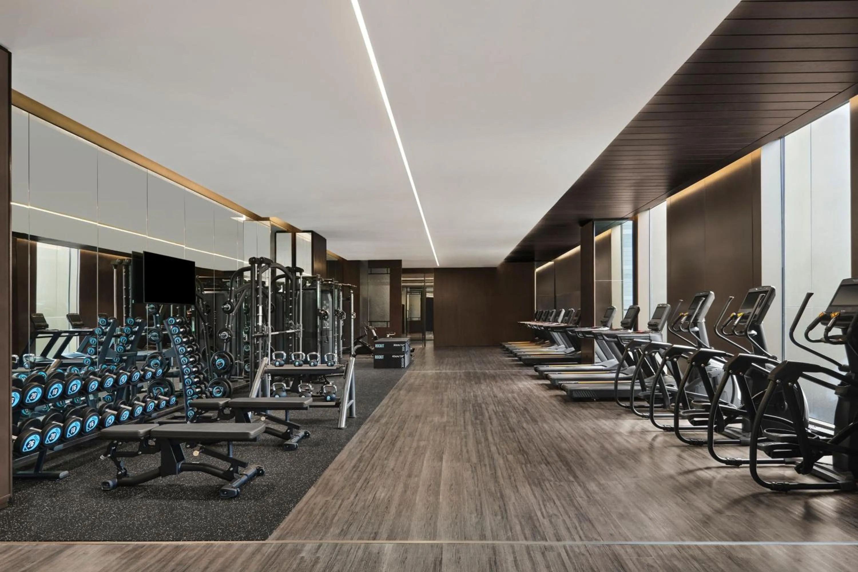 Fitness centre/facilities in Guangzhou Marriott Hotel Baiyun