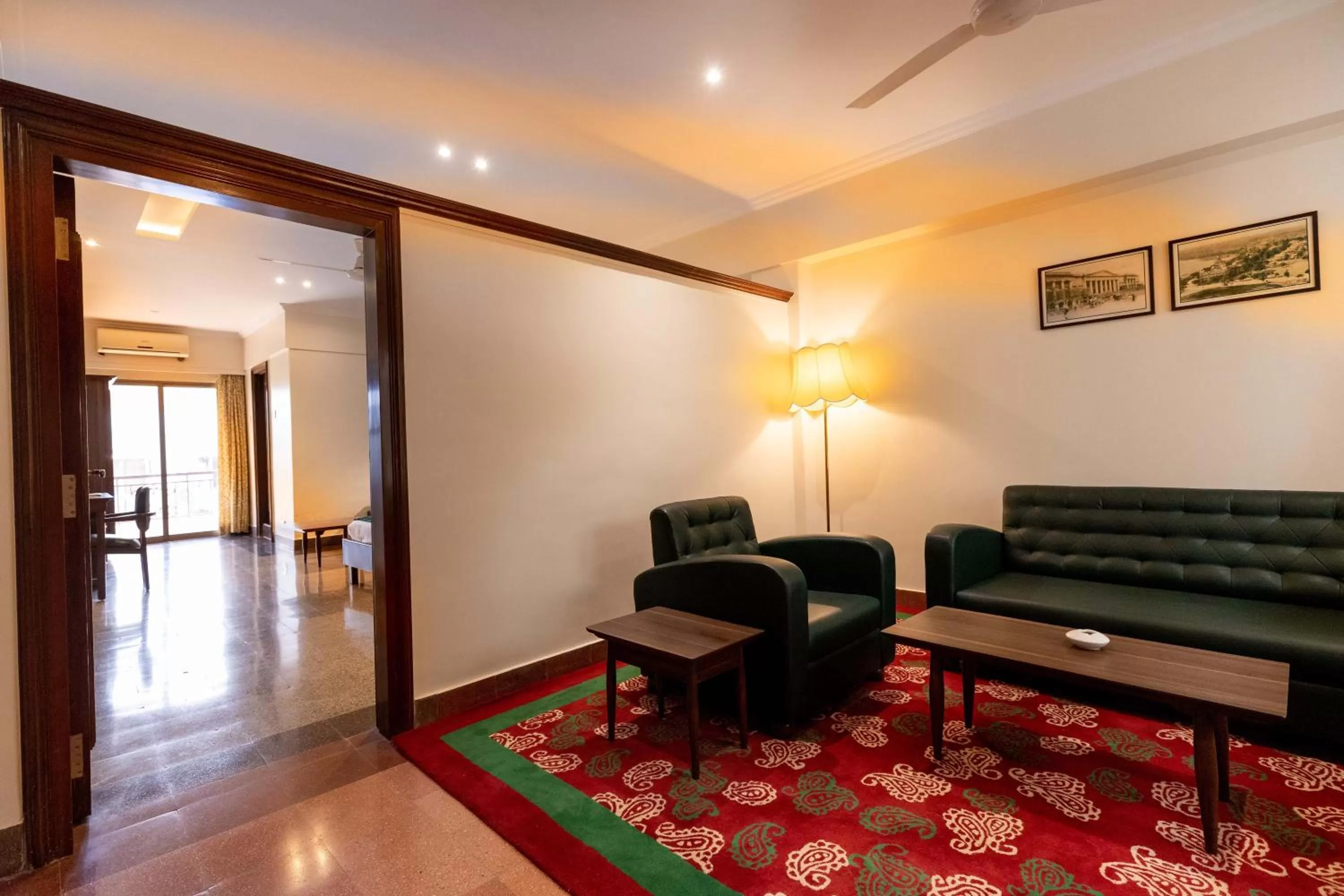 Living room in West End Hotel Opp Bombay Hospital