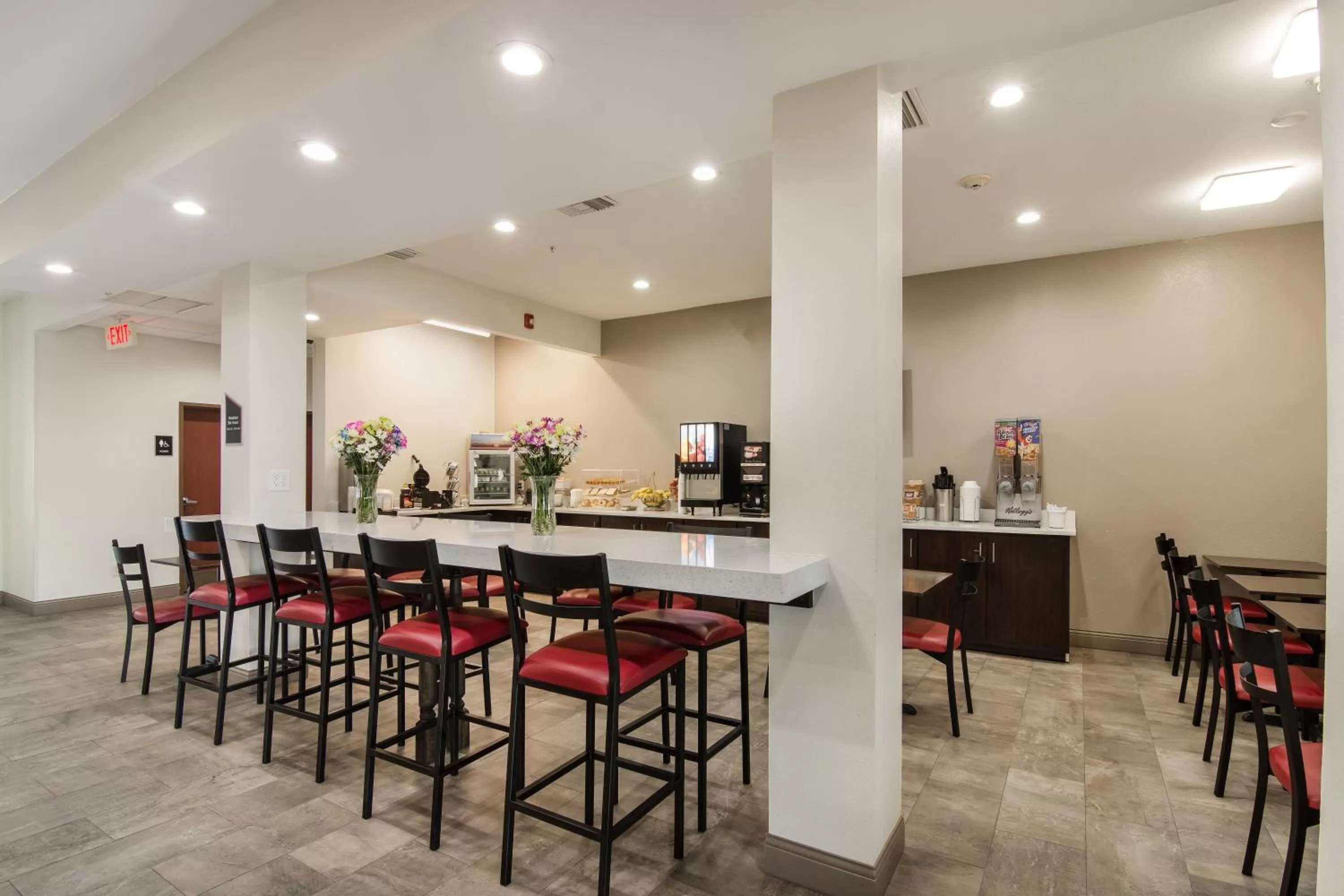 Breakfast in Red Roof Inn Panama City