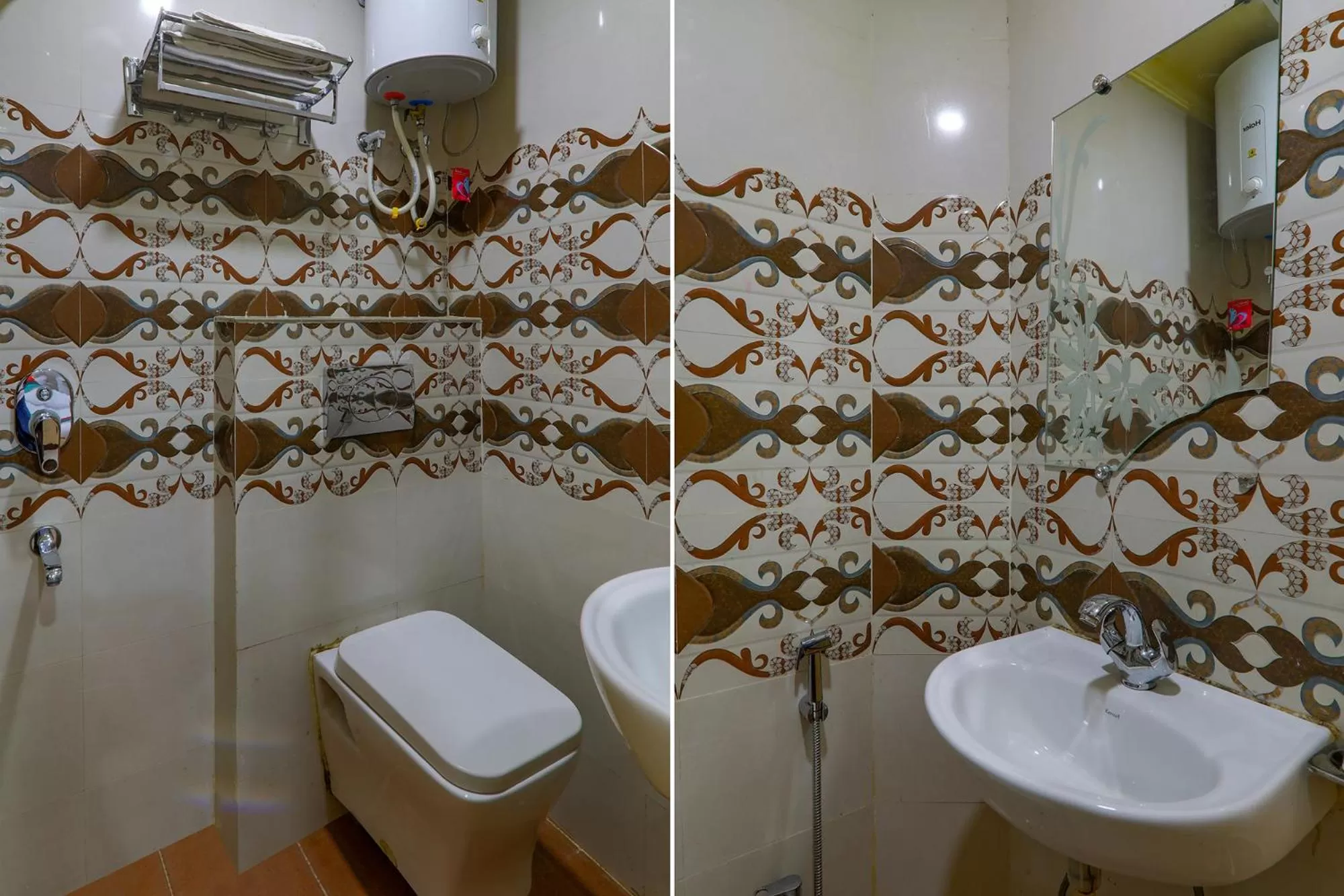 Bathroom in Via Moti Mahal - Sarnath museum