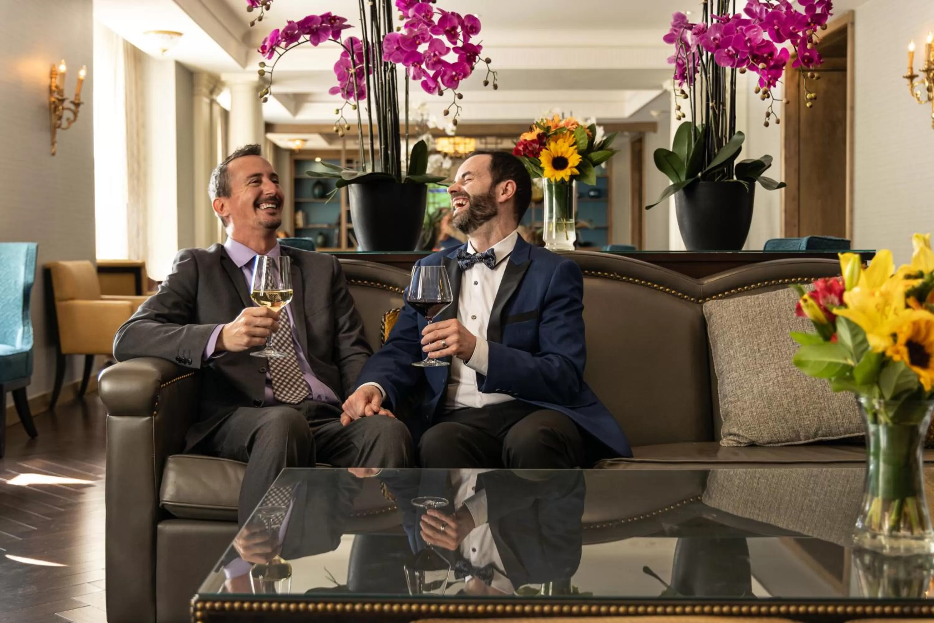 Seating area in Fairmont Chateau Laurier Gold Experience