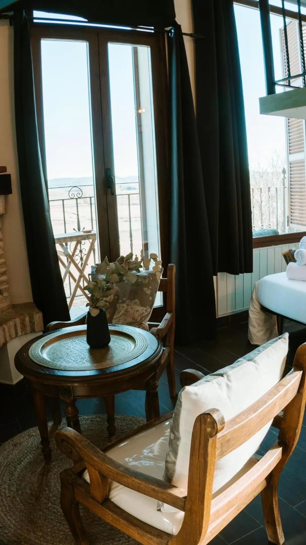 Living room in Hospedería Ballesteros