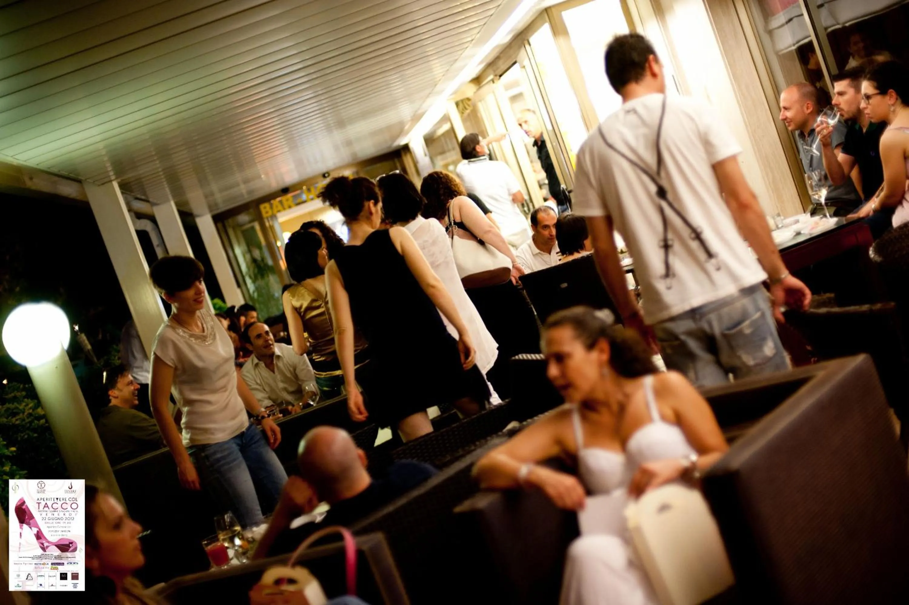 Text overlay in Hotel Tevere Perugia