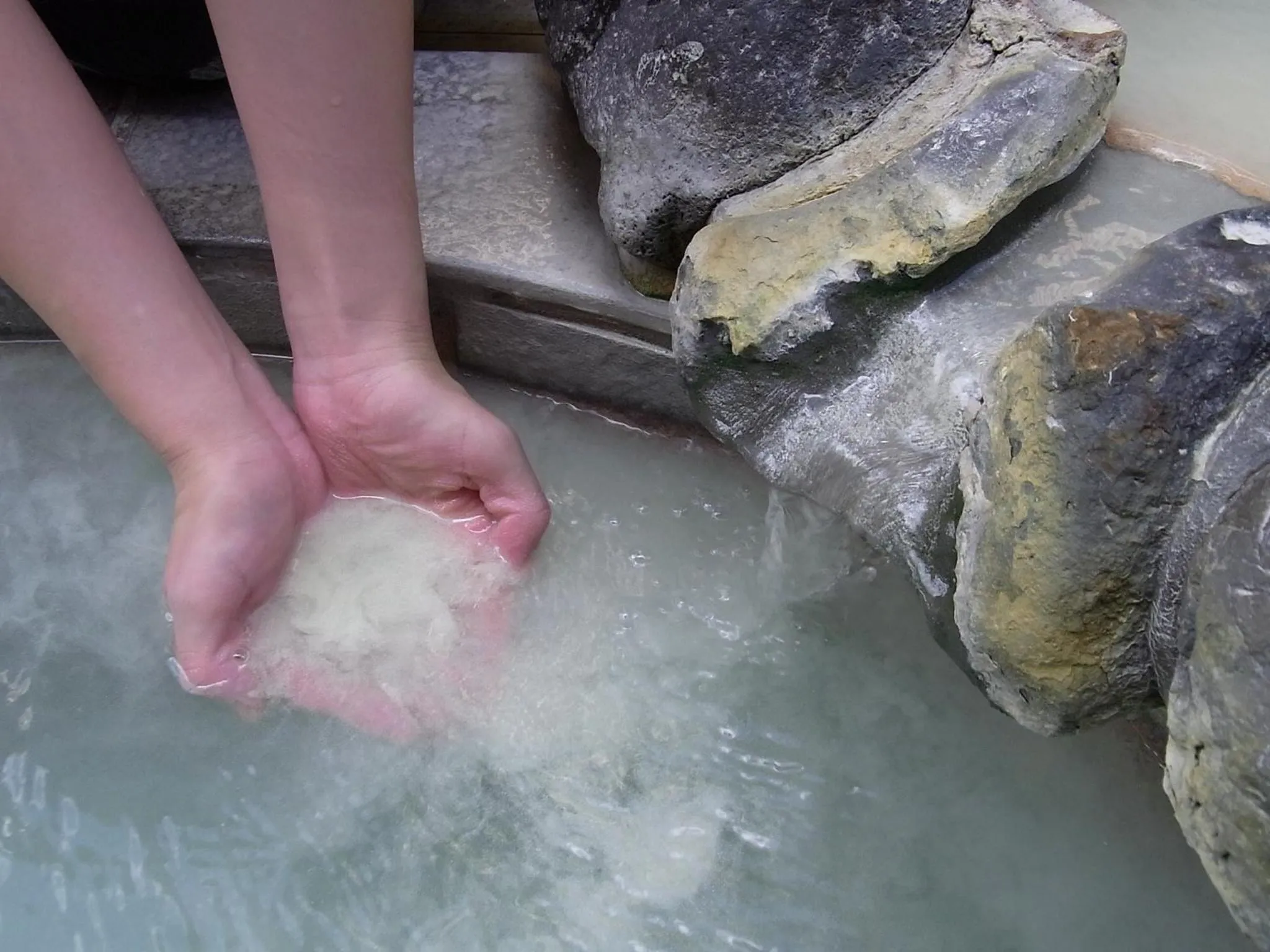 Hot Spring Bath in Fuji-Hakone Guest House