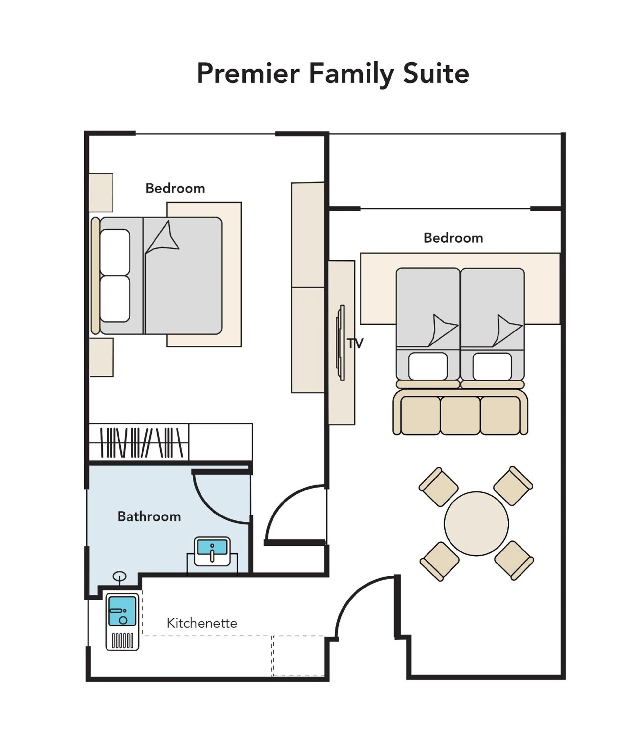 Floor plan in Acappella Suite Hotel, Shah Alam