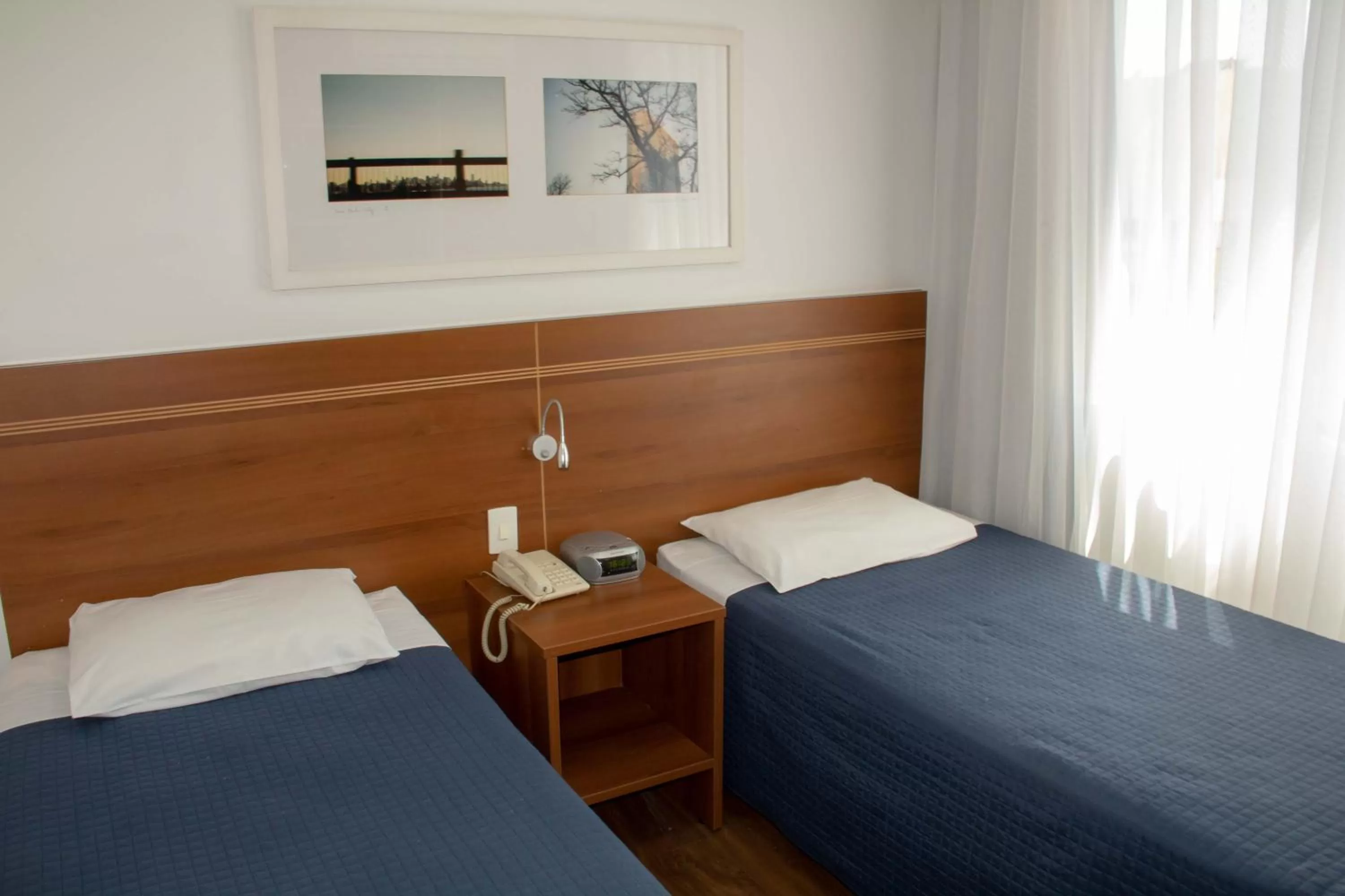 Bed in Aparthotel Twin Towers