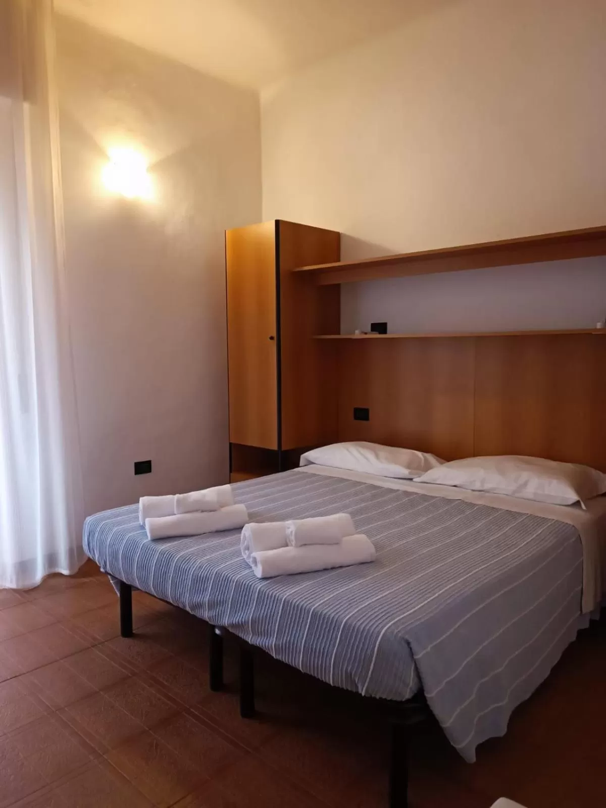 Bed in HOTEL VILLA ELISA