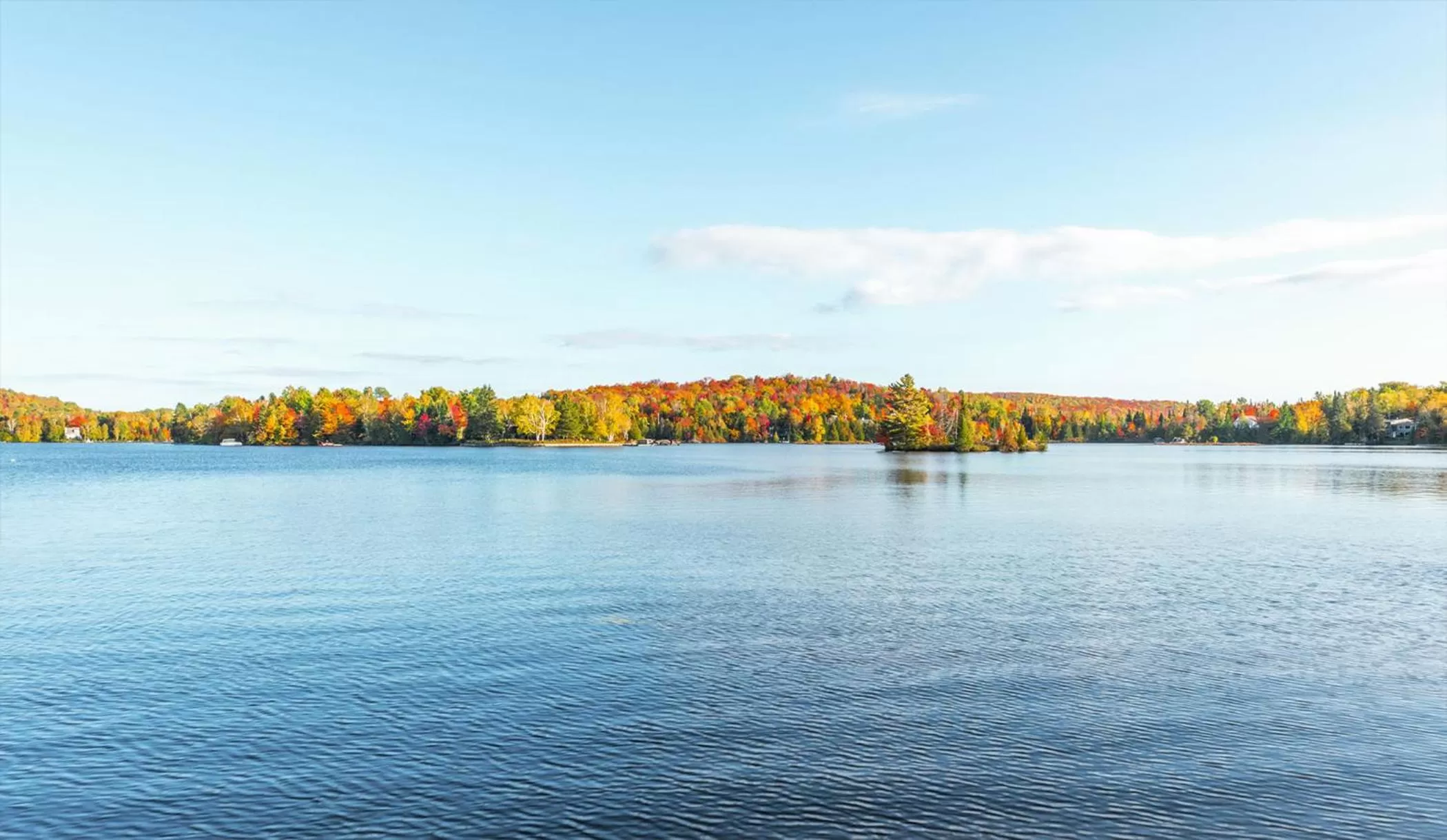 Lake view in Estérel Resort