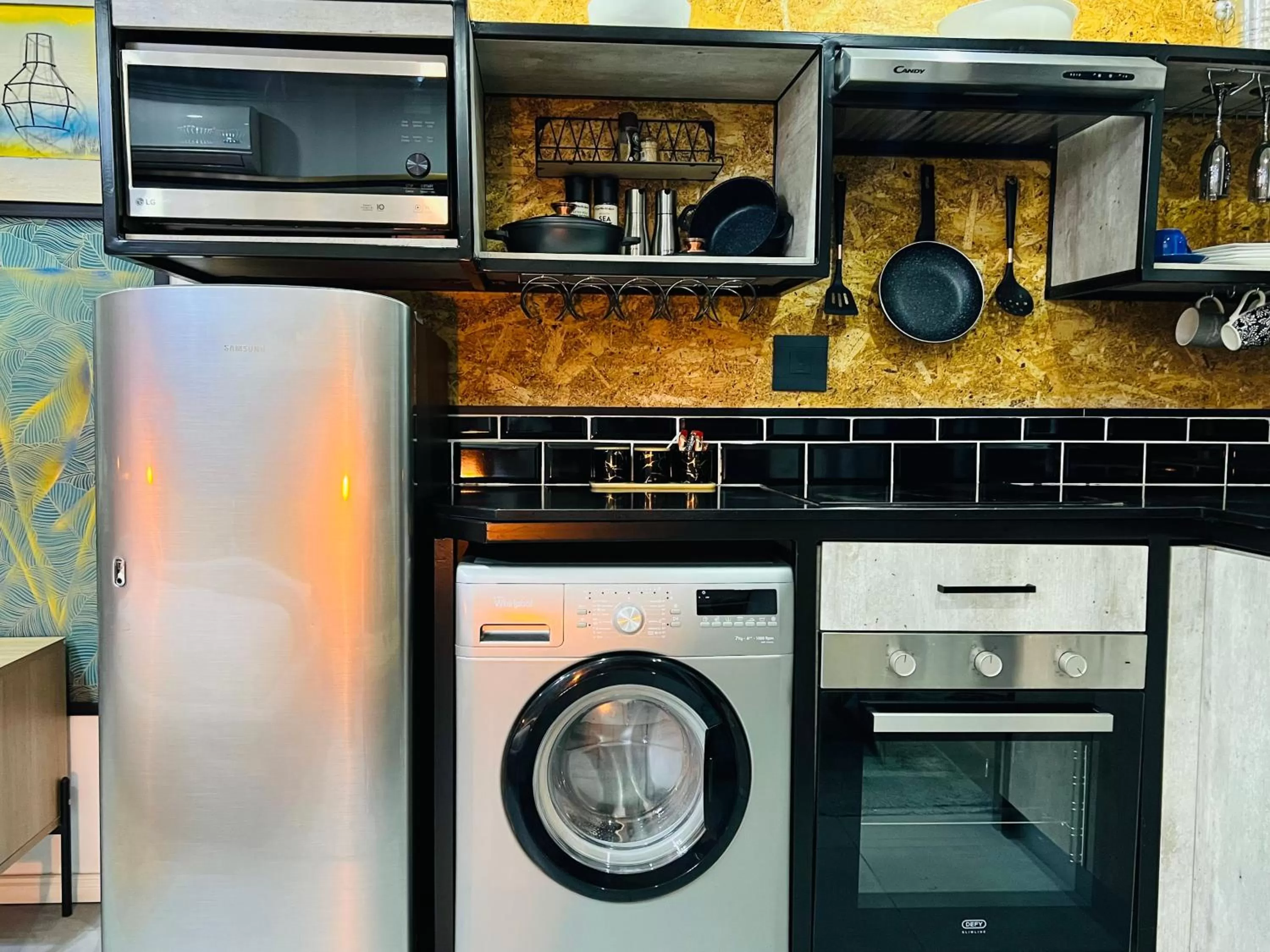 Kitchen/Kitchenette in 24 On Basil Inventive suites