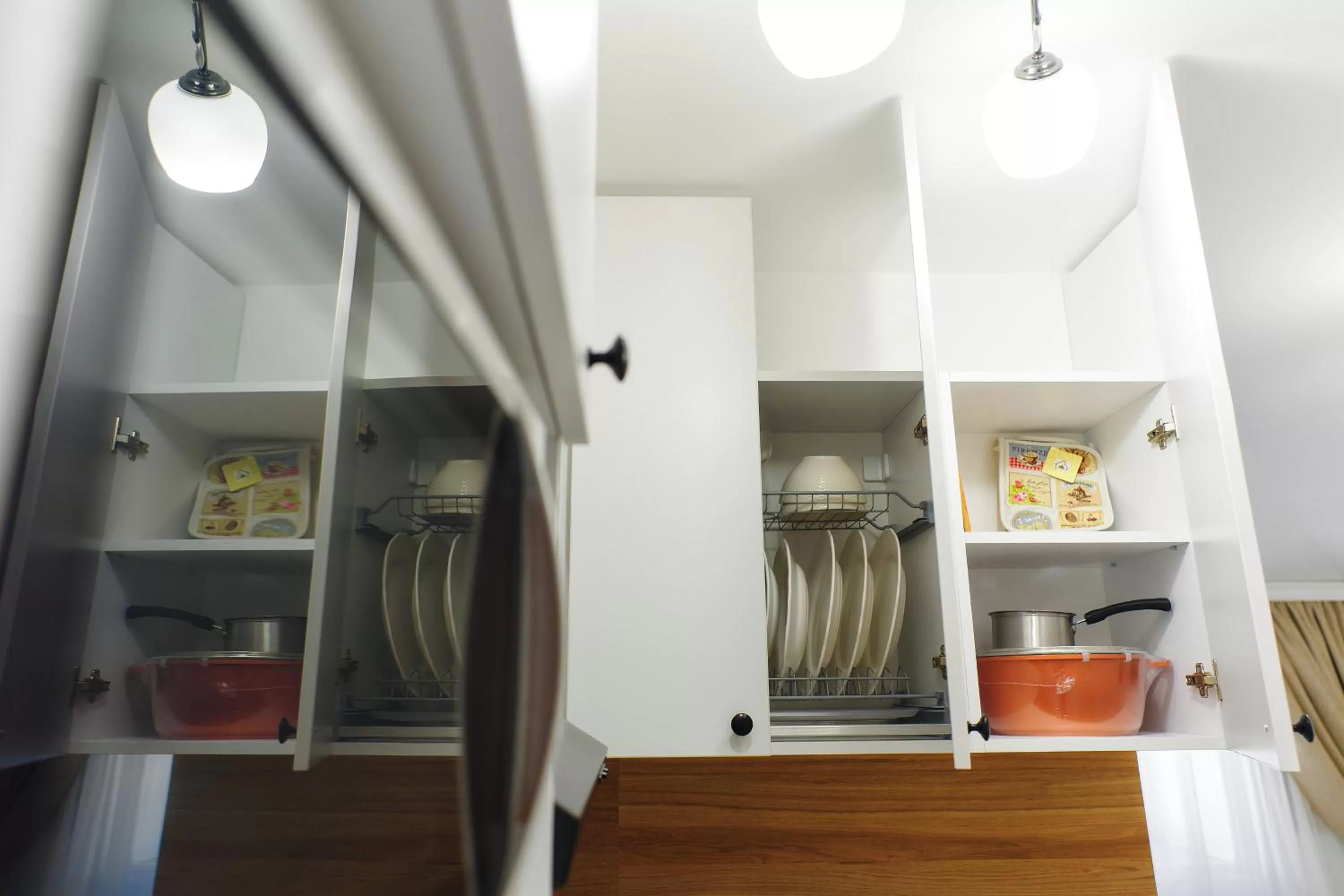 Kitchen or kitchenette in Bella House Apartaments