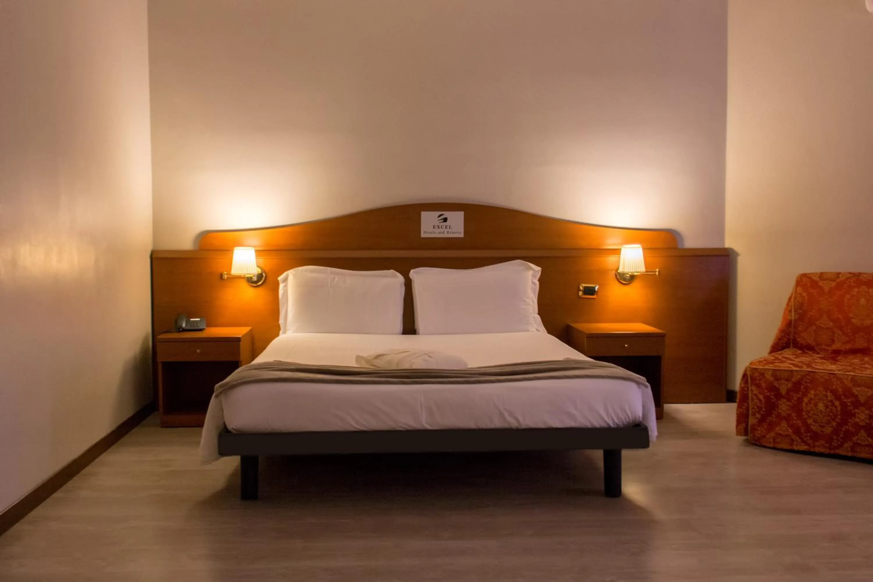Bed in Excel Hotel Roma Ciampino