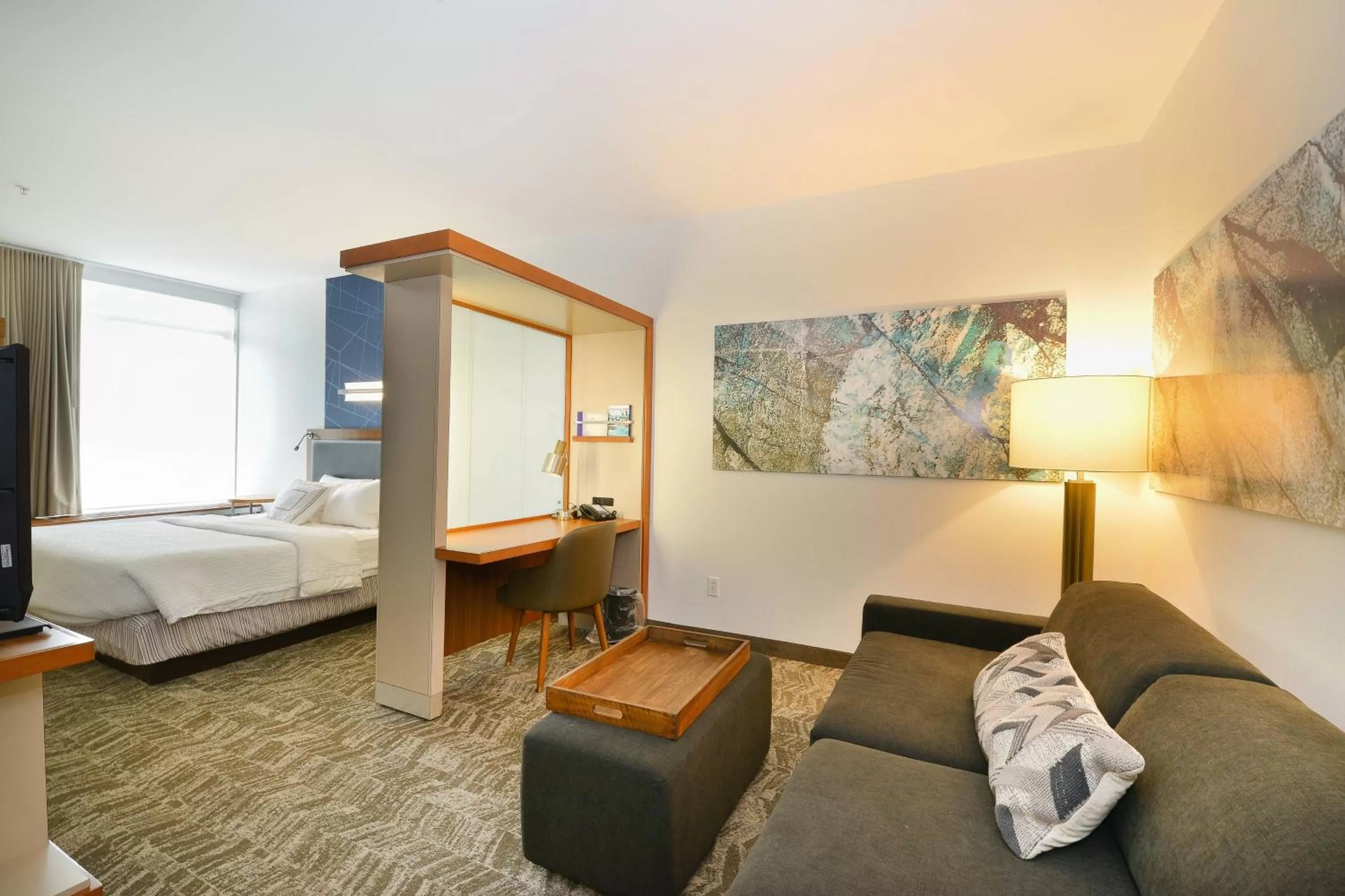Area and facilities, Bed in SpringHill Suites by Marriott Grand Forks