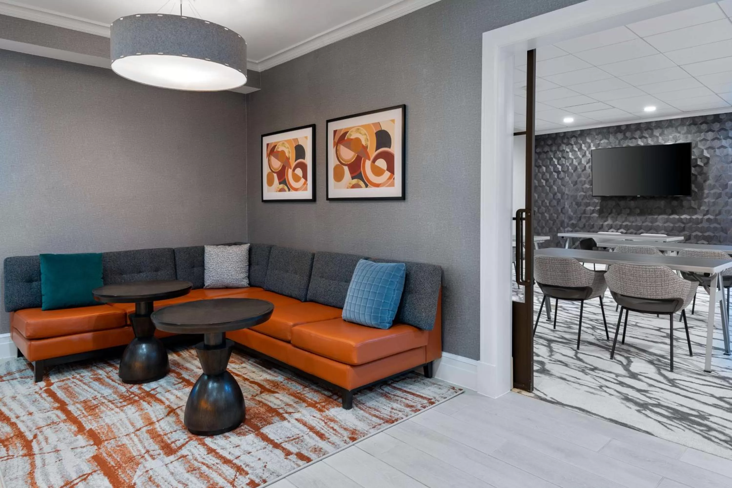 Lobby or reception in Homewood Suites by Hilton Boston/Canton, MA