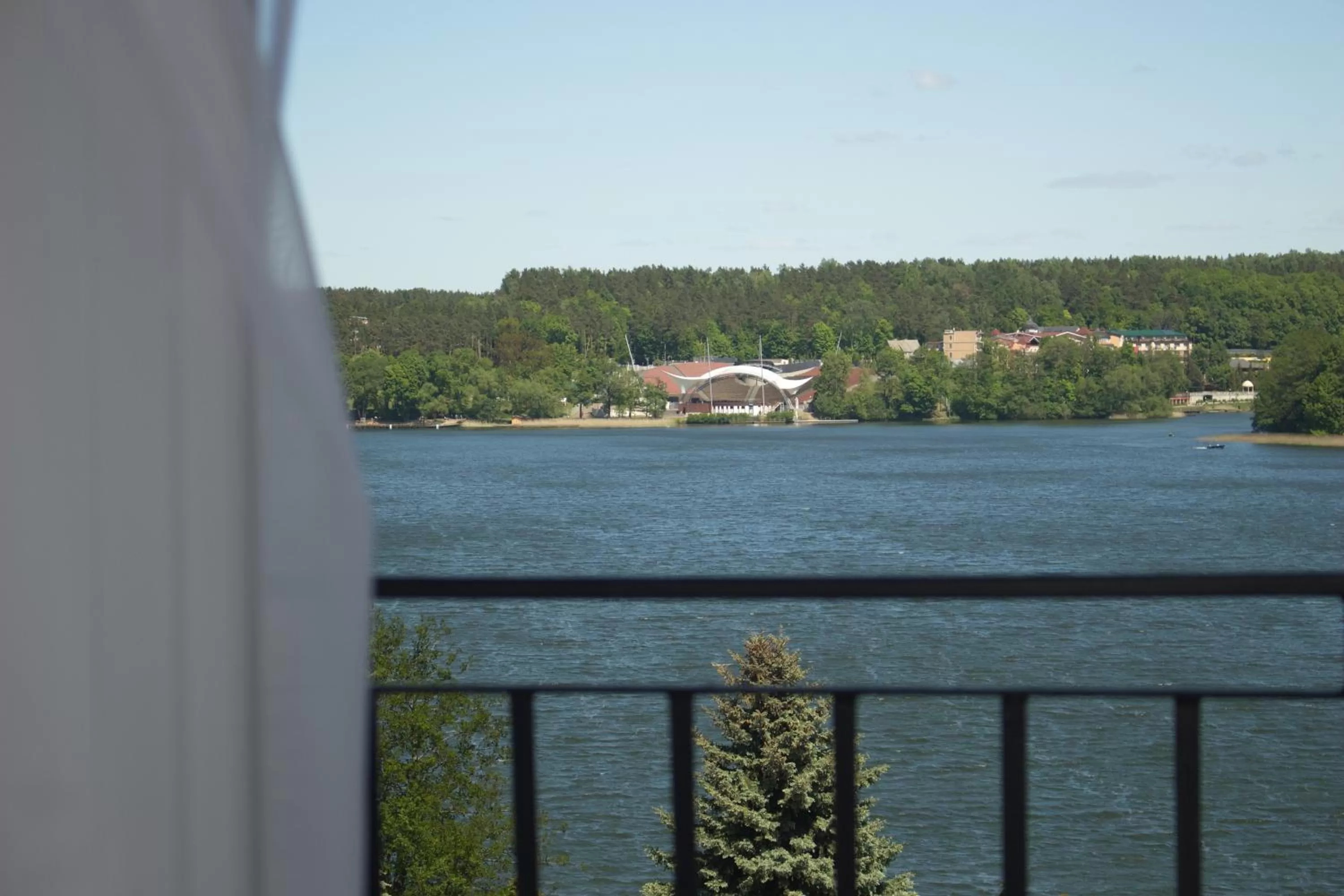 Lake view in Hotel Huszcza