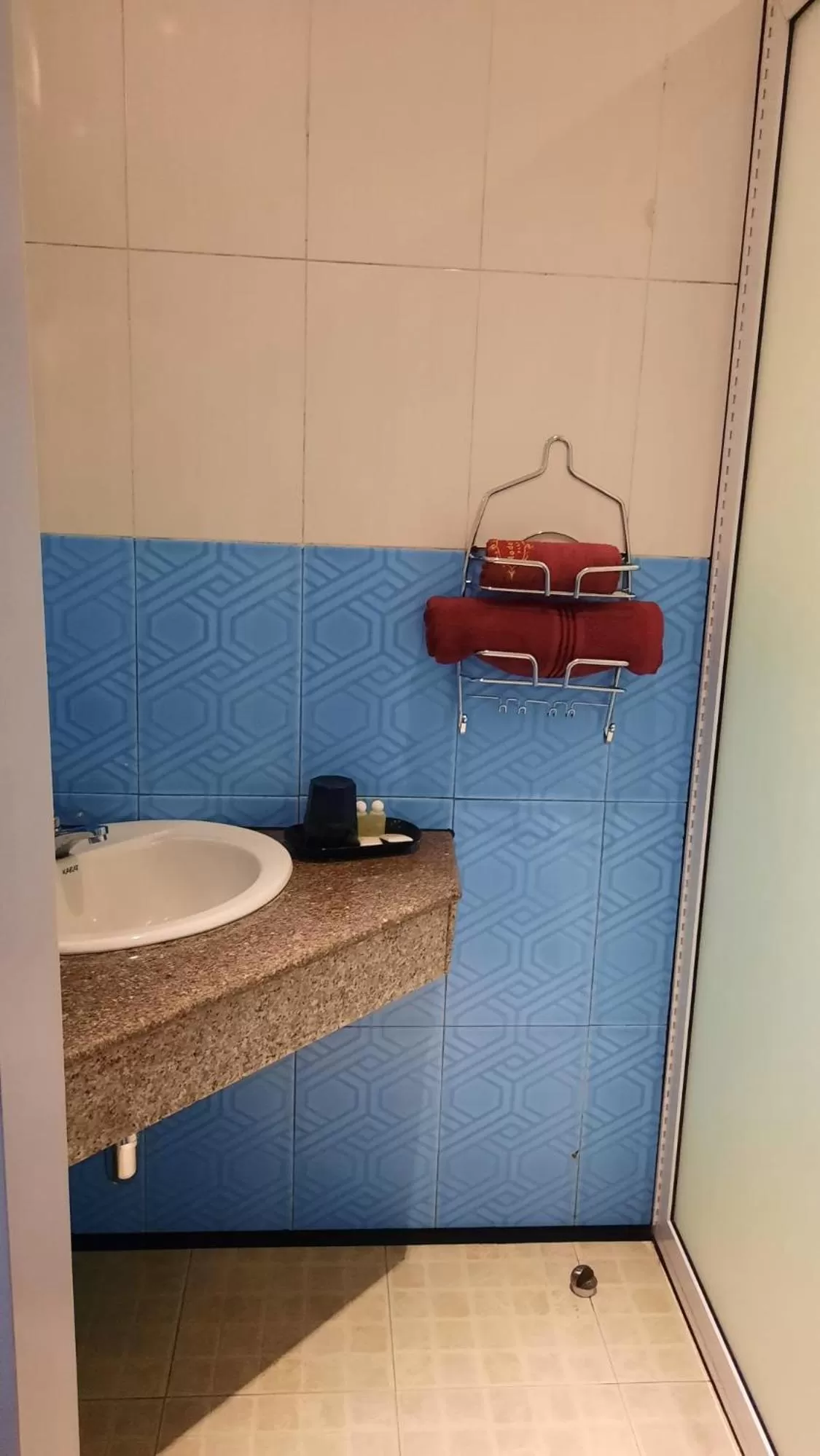 Bathroom in Swiss Food Restaurant and room for rent