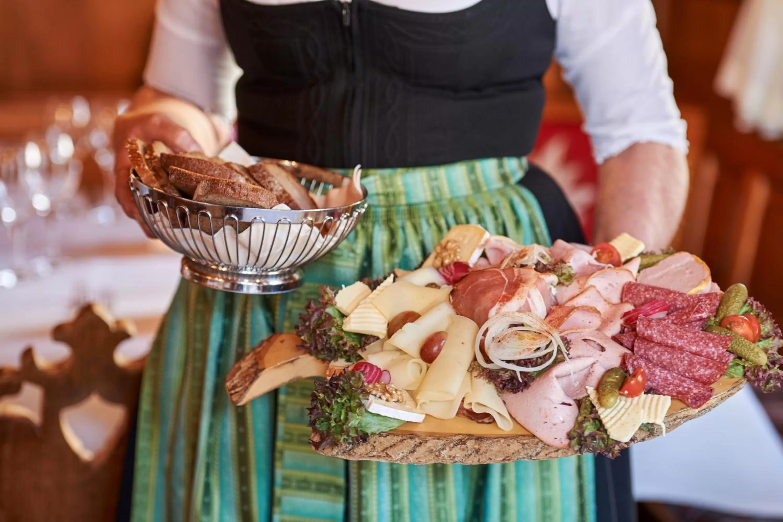 Food close-up in Hotel Adler