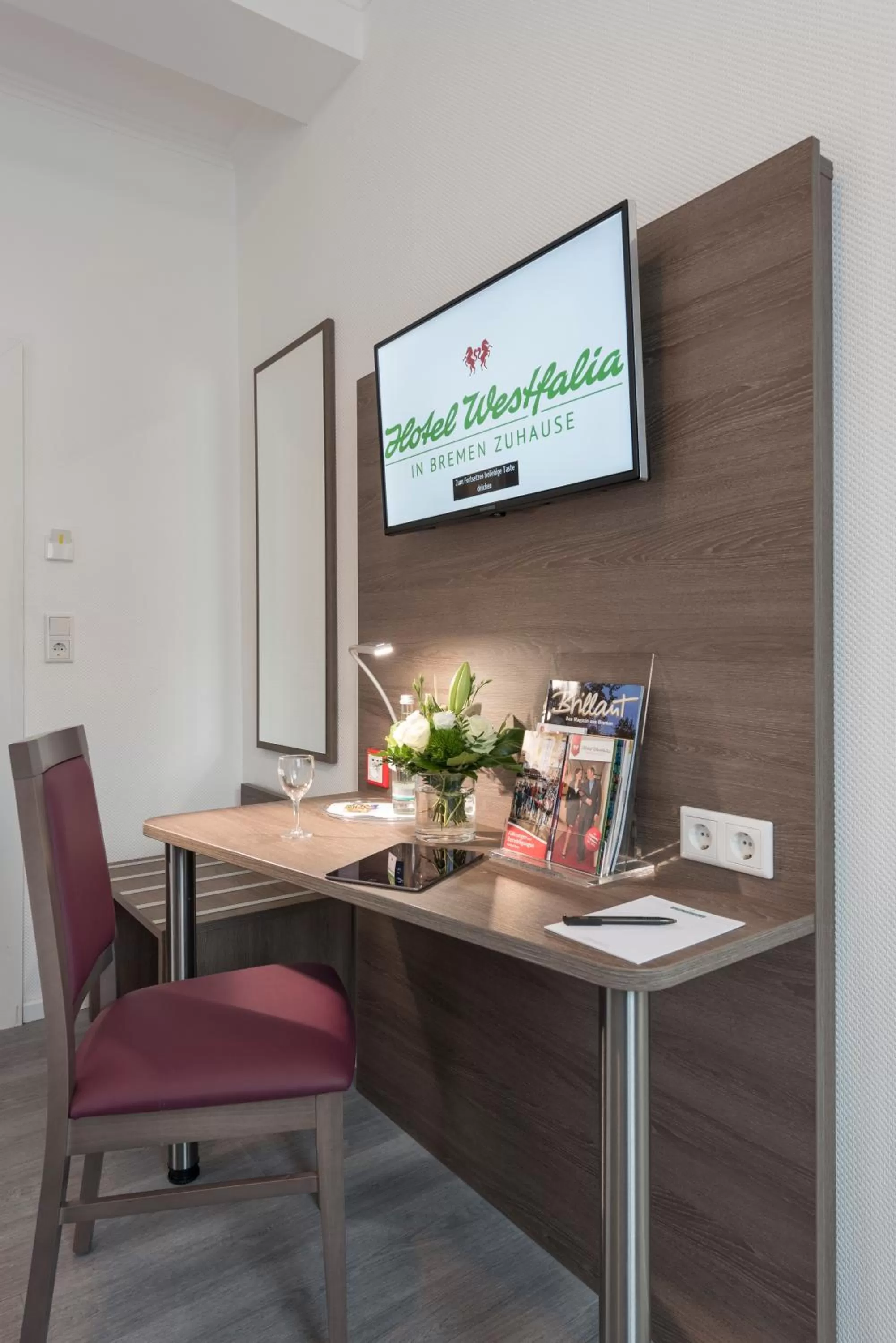 TV and multimedia in Hotel Westfalia