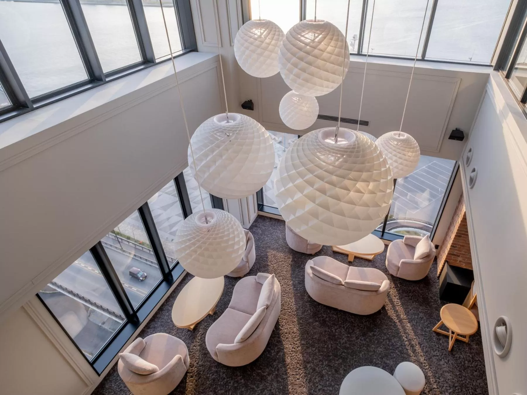 Communal lounge/ TV room in Tokyu Stay Hakodate Asaichi Akarinoyu