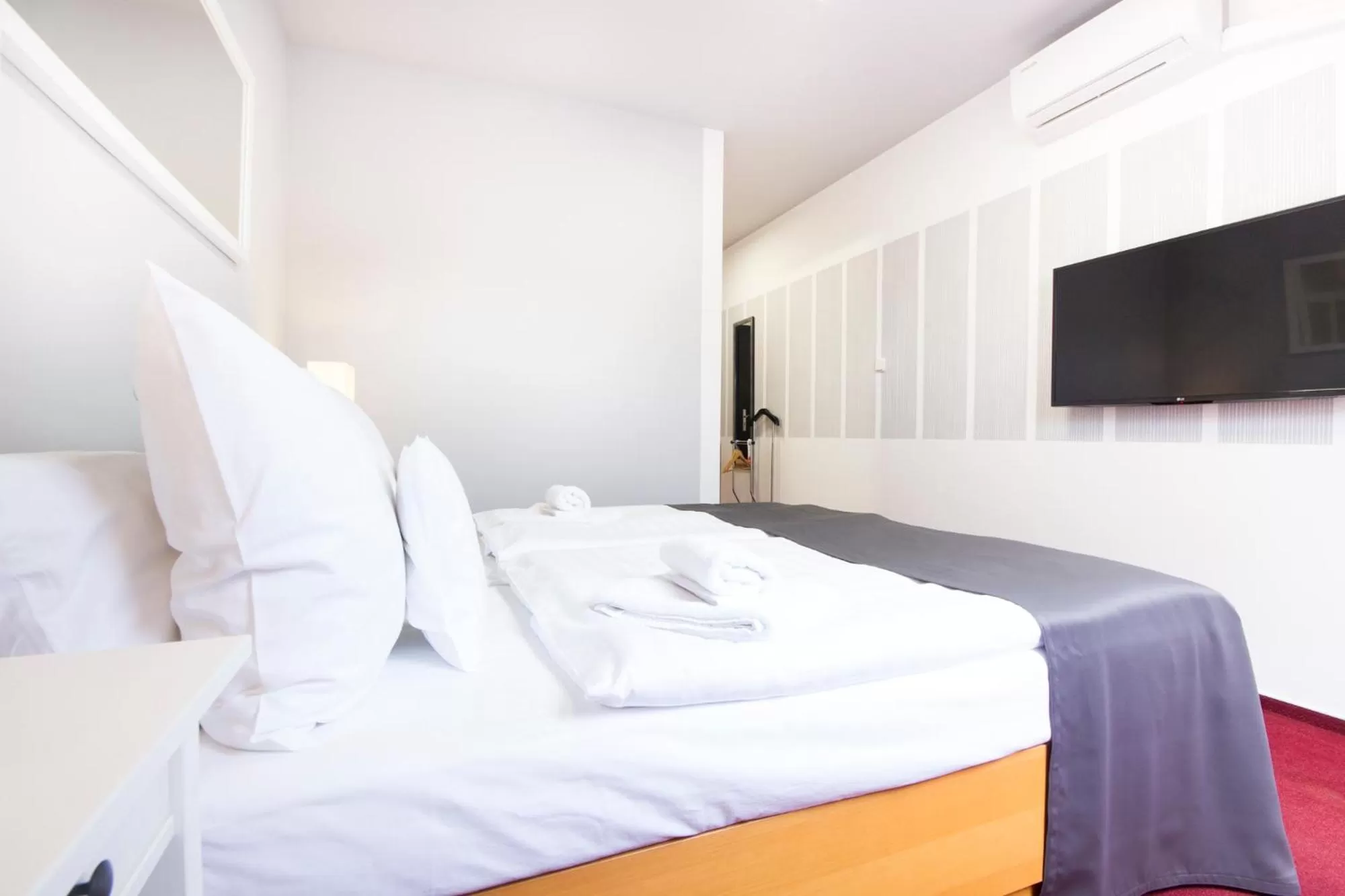 Bed in Hotel Maroli Mikulov