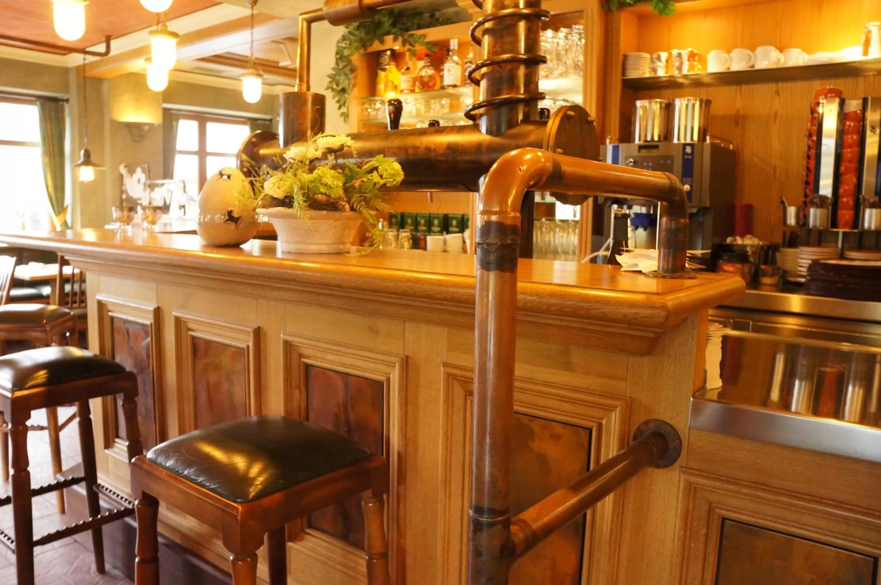 Lounge or bar in Moselhotel & Restaurant Zur Traube GmbH