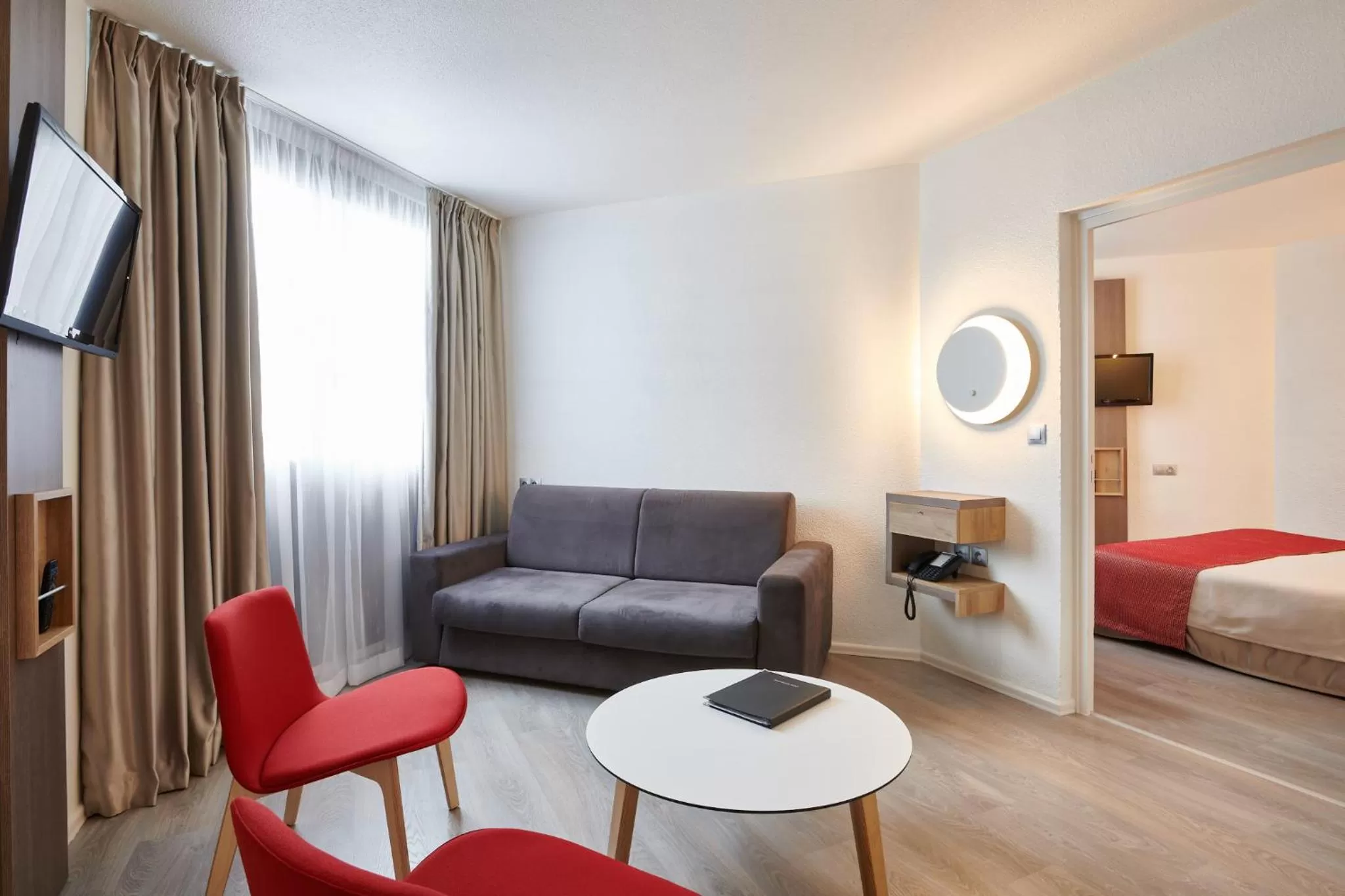 Photo of the whole room, Bed in Hôtel Le Bayonne