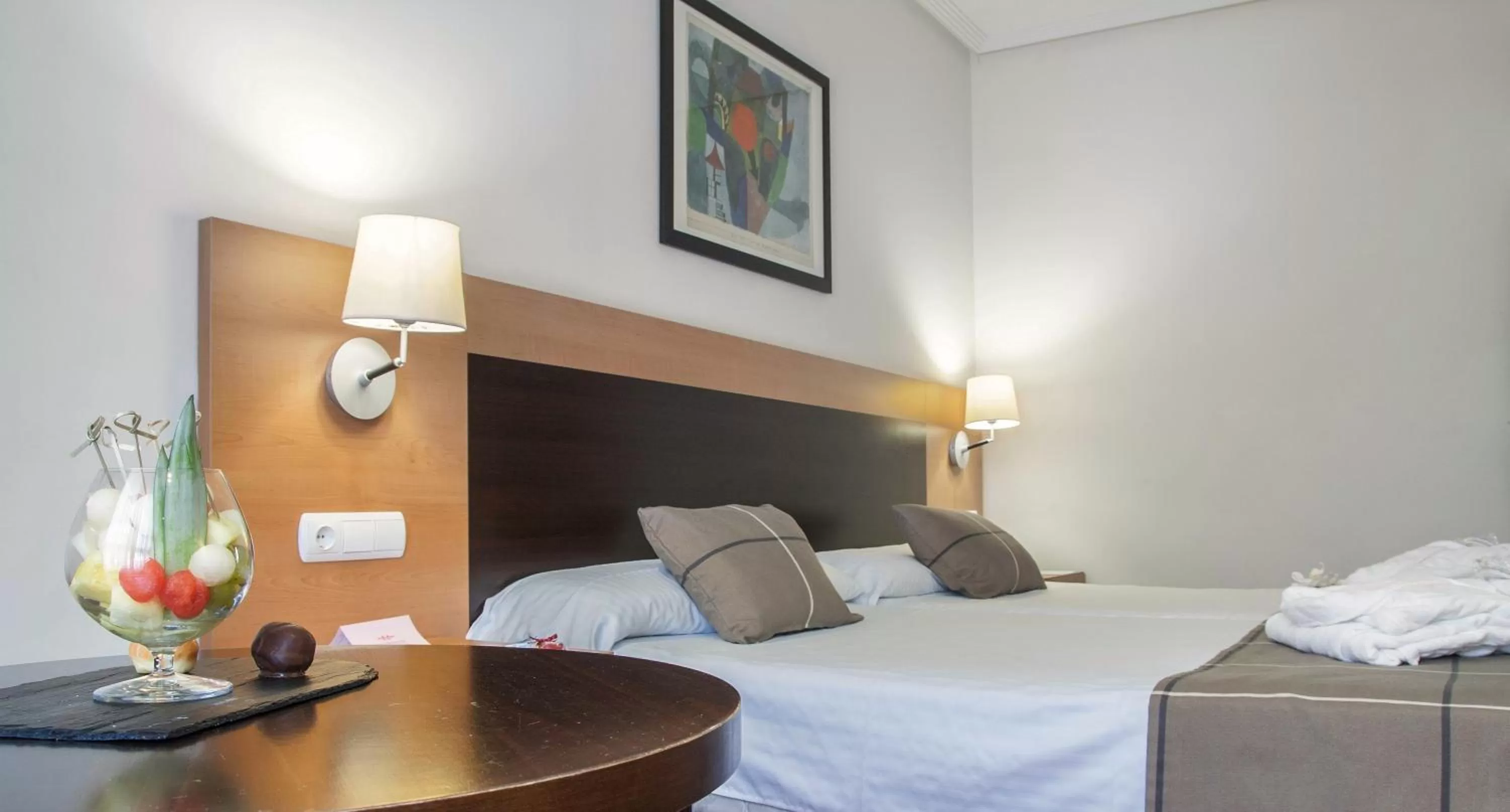 Bedroom, Bed in FC Infantas de León