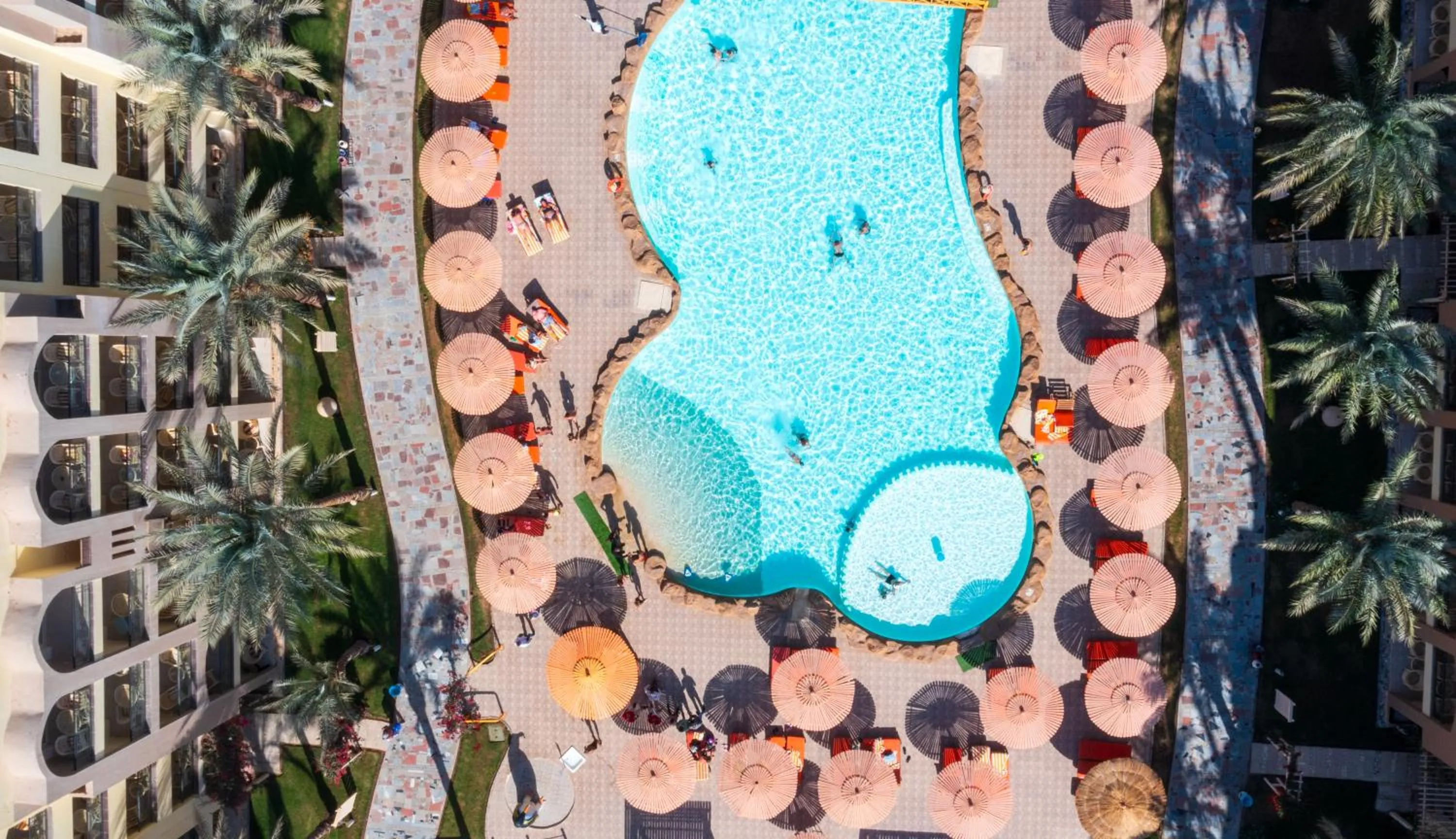 Swimming pool in El Karma Beach Resort & Aqua Park - Hurghada